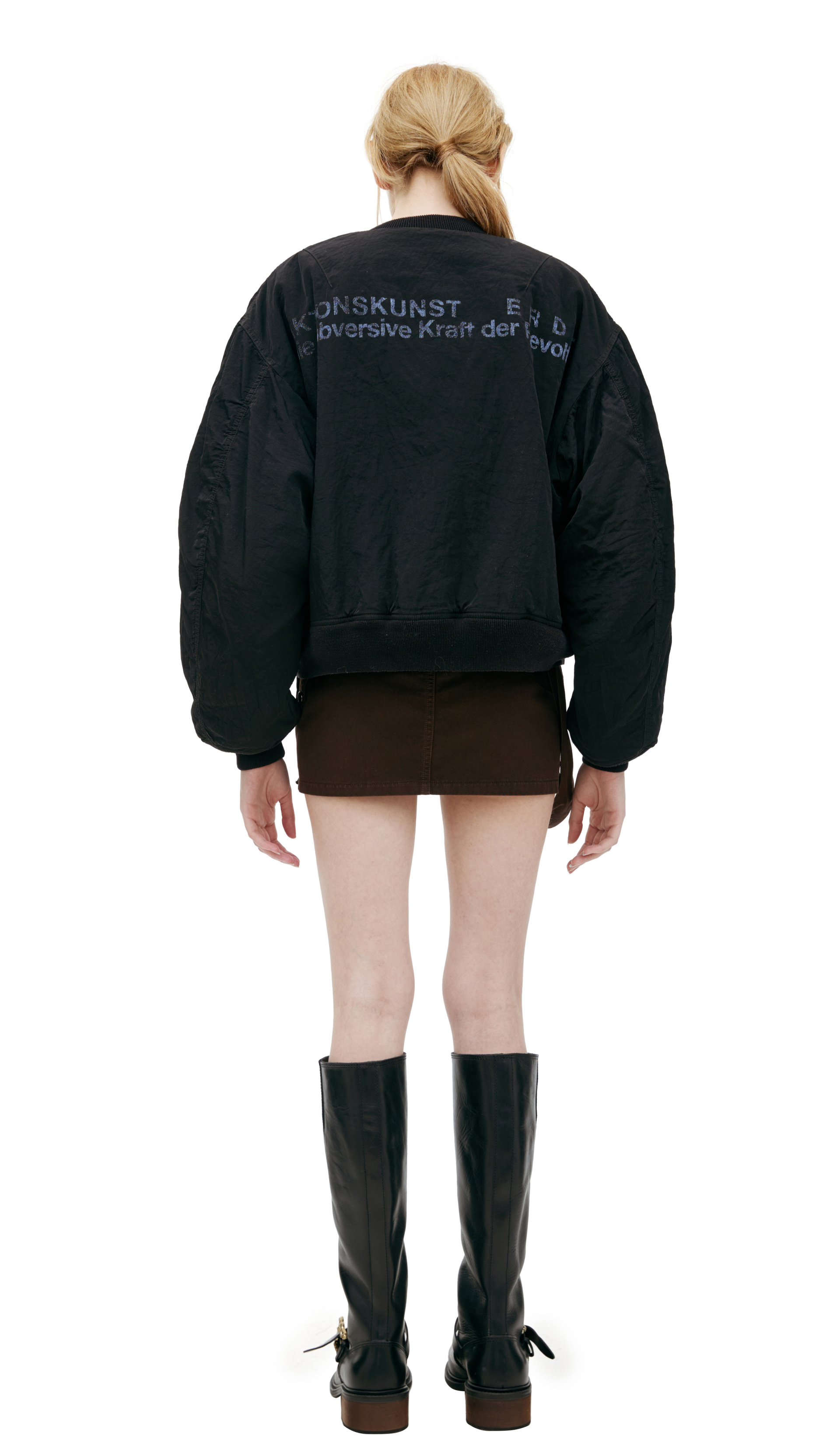 Enfants Riches Déprimés Black print bomber