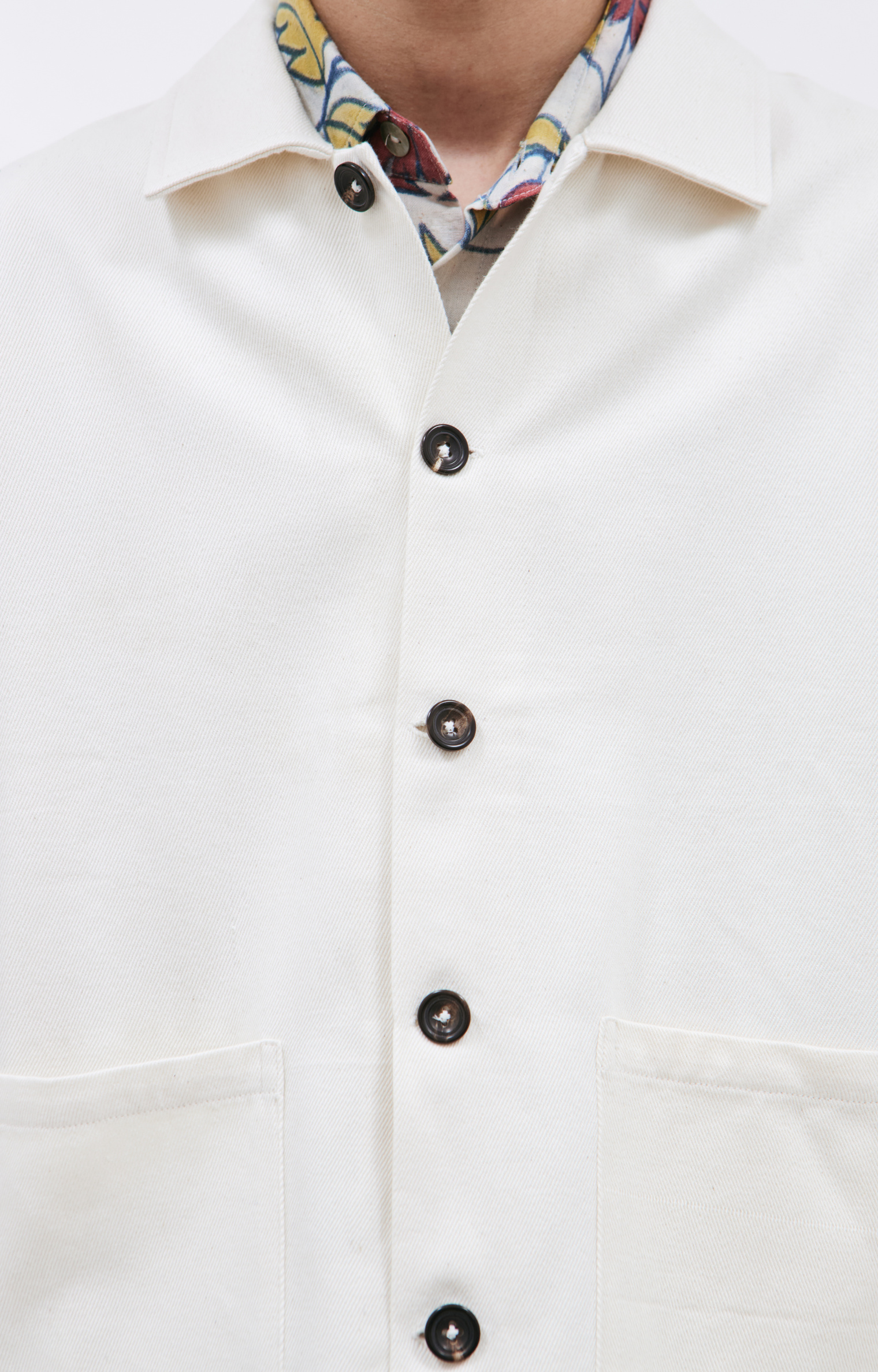 KARTIK Research KR x S.W.C embroidered shirt