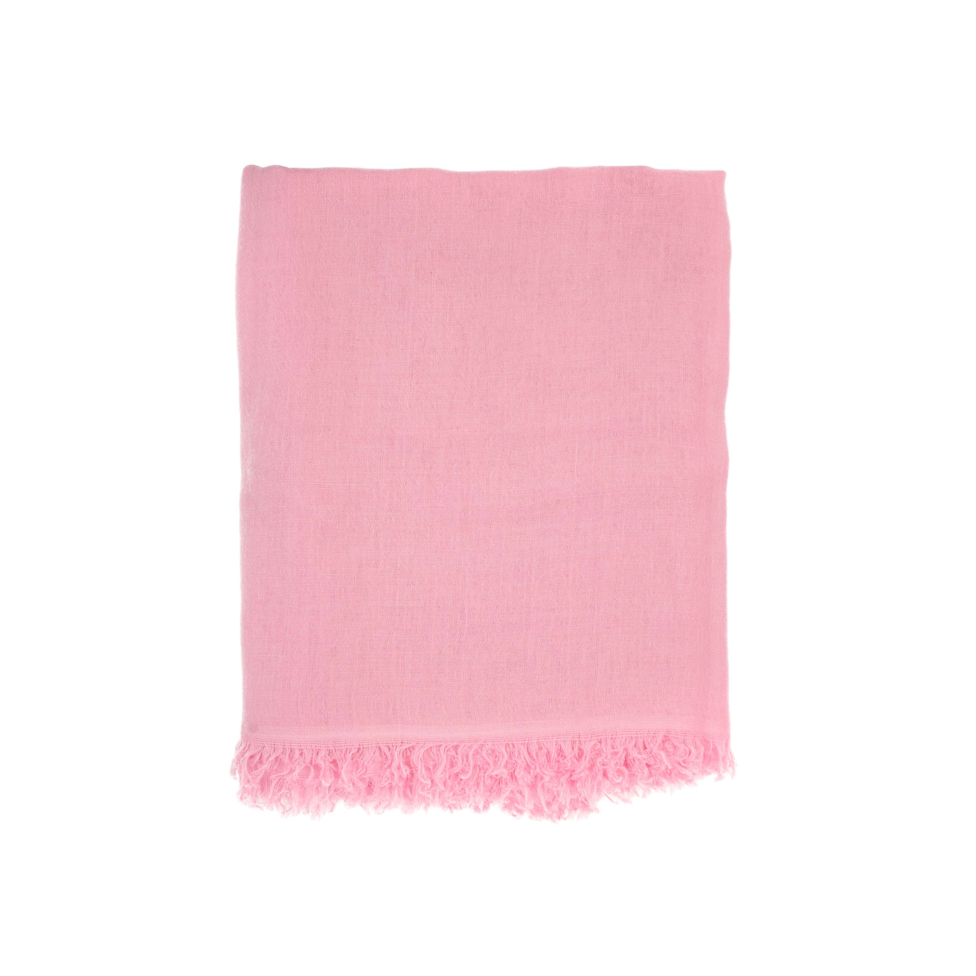 Ann Demeulemeester Pink Cashmere Scarf