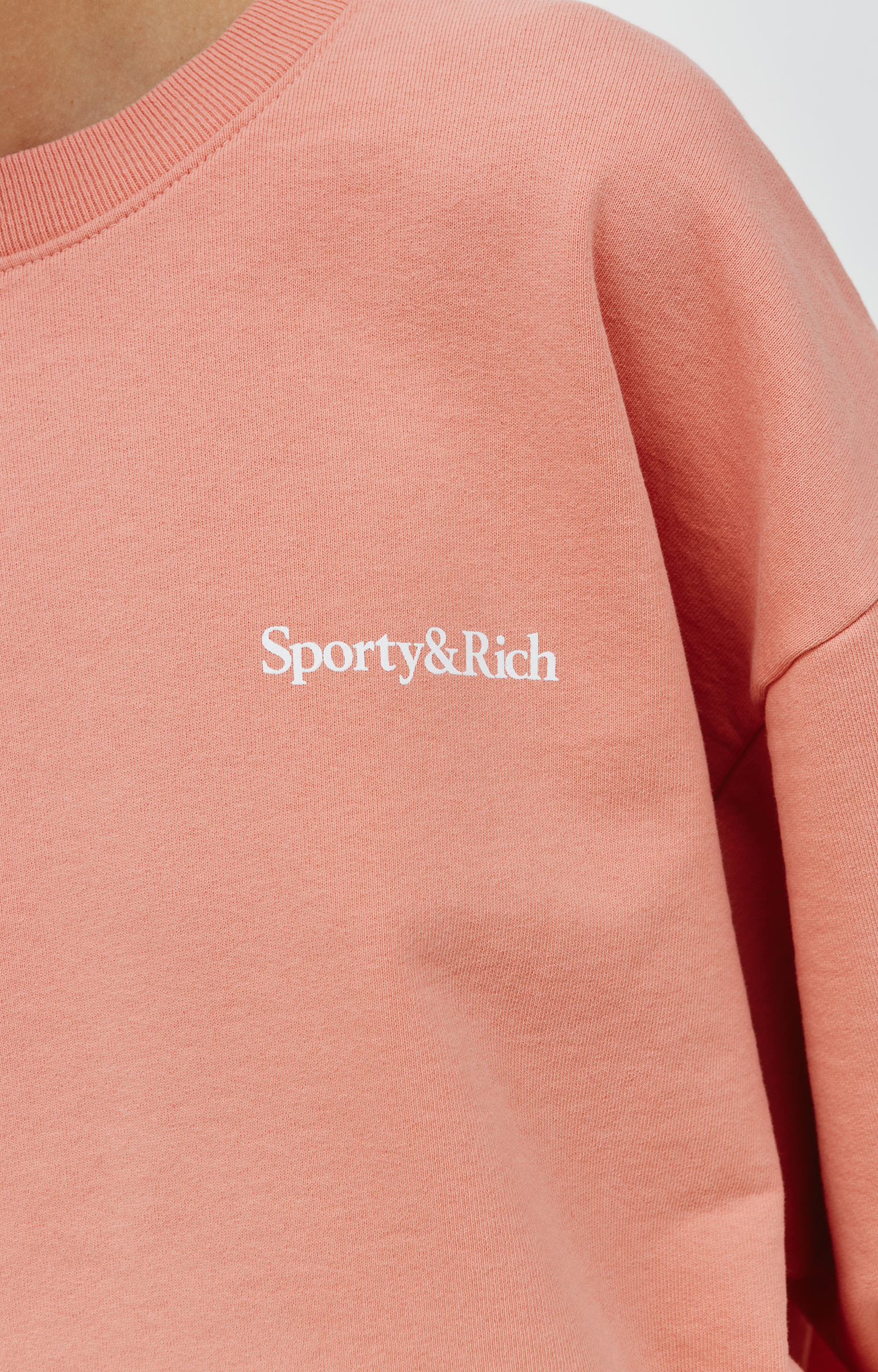 SPORTY & RICH New health sweatshirt