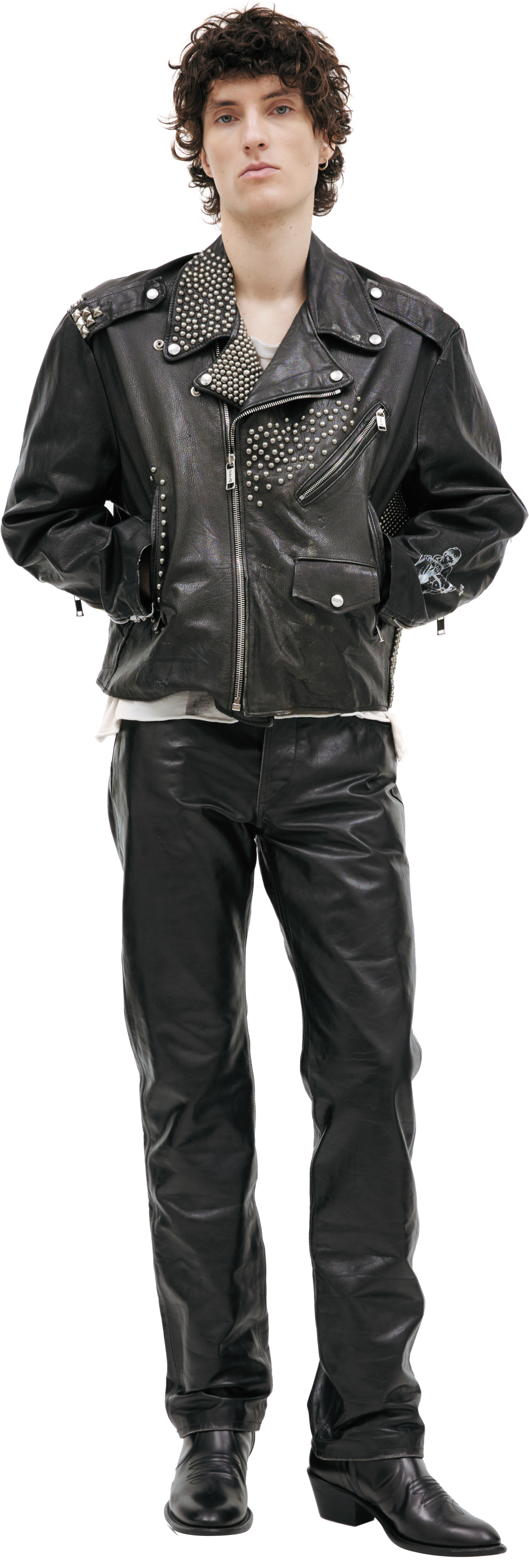 Enfants Riches Déprimés CUSTOM HANDWORKED CRUST #4 Jacket