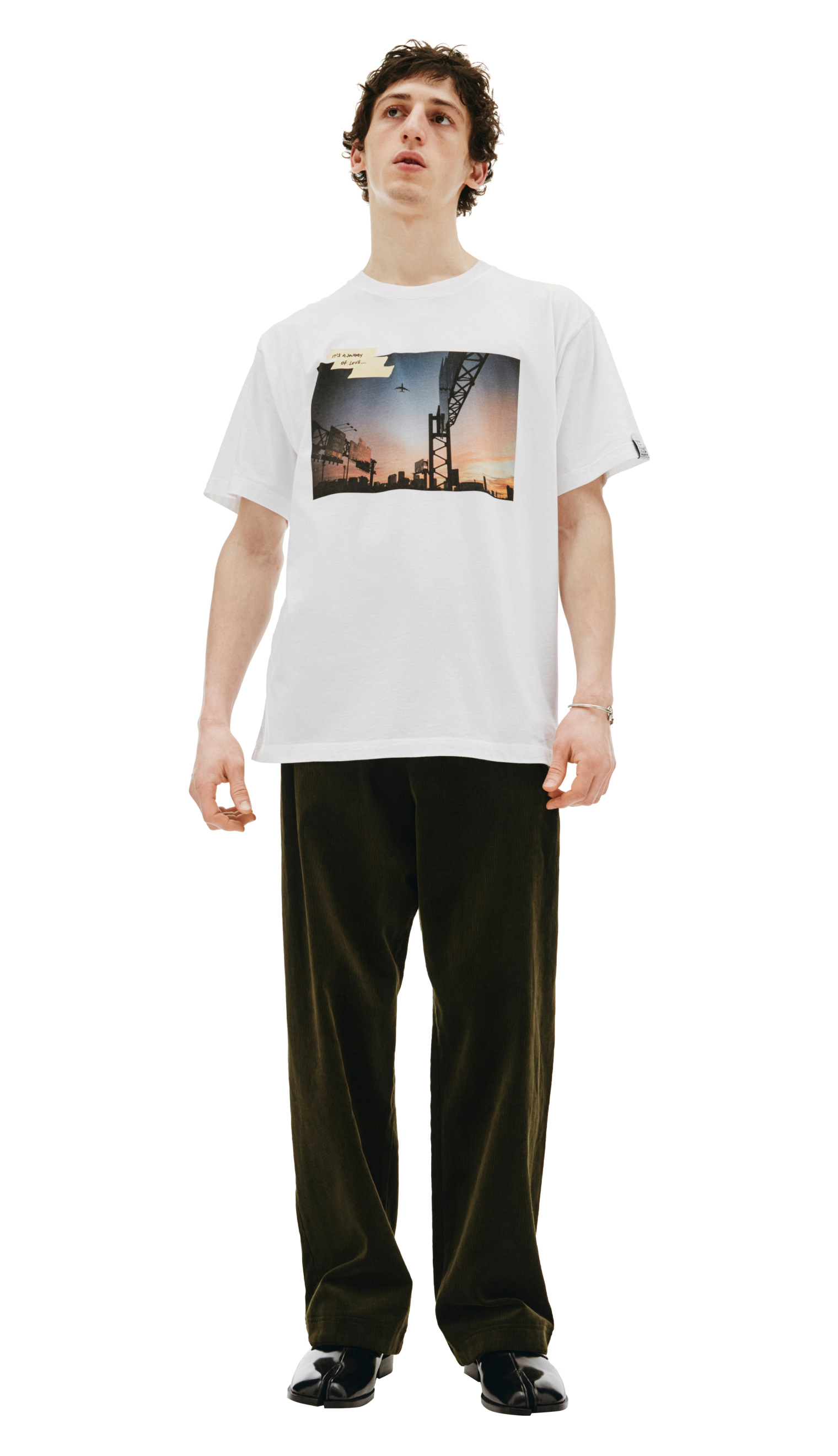 Golden Goose White Cotton T-shirt