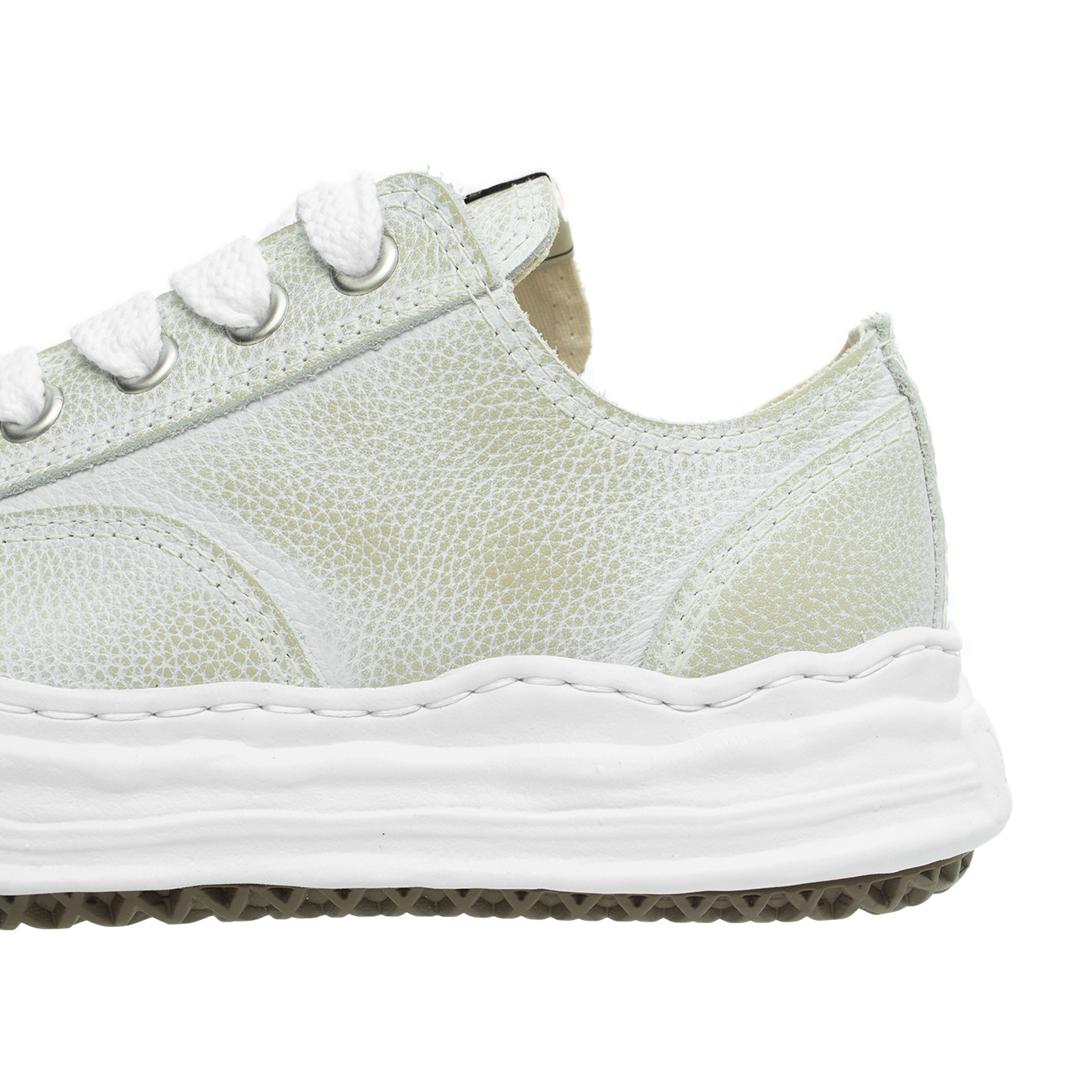 Maison Mihara Yasuhiro Scuffed leather sneakers
