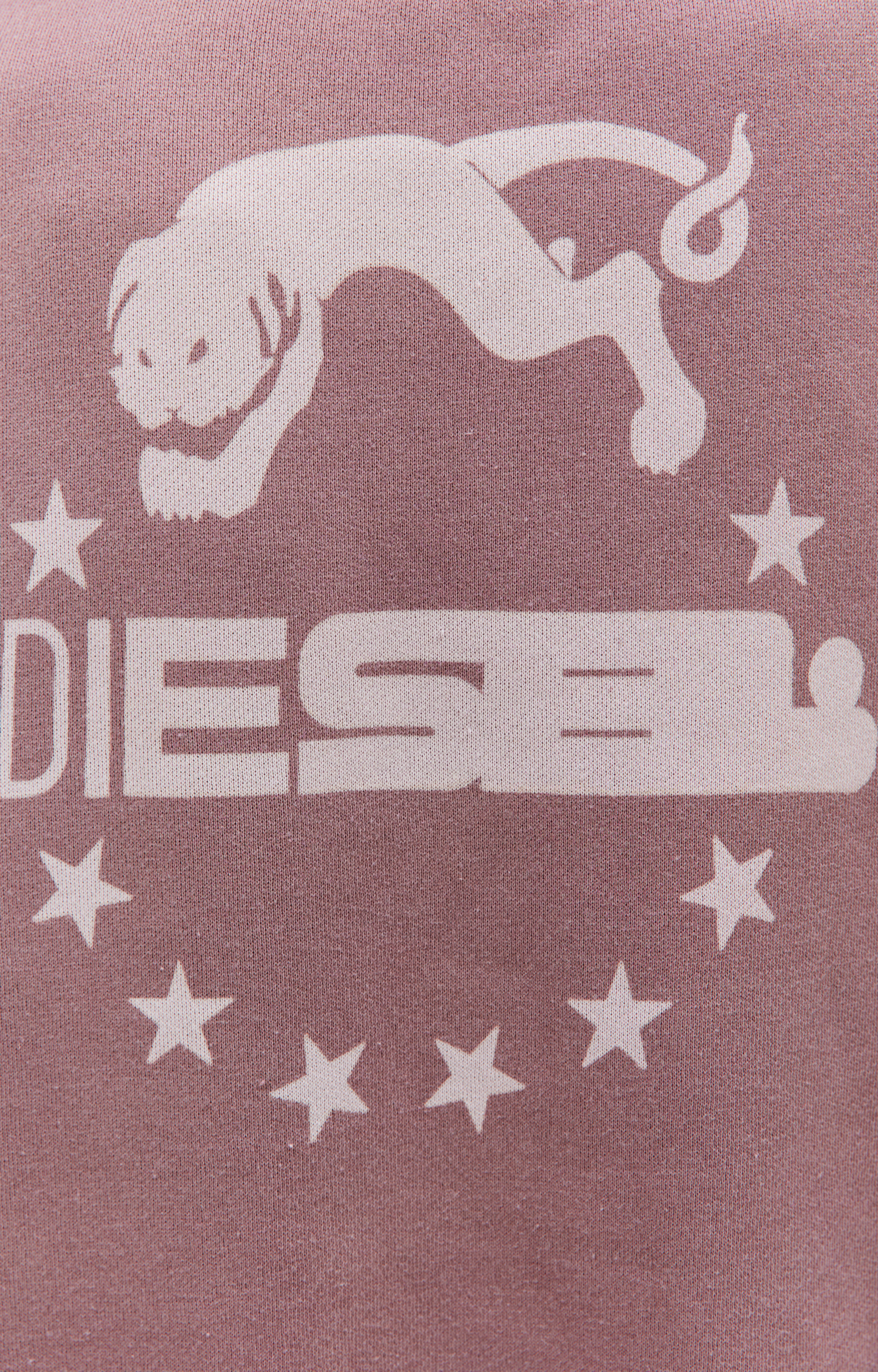 Diesel Свитшот S-Macs с принтом