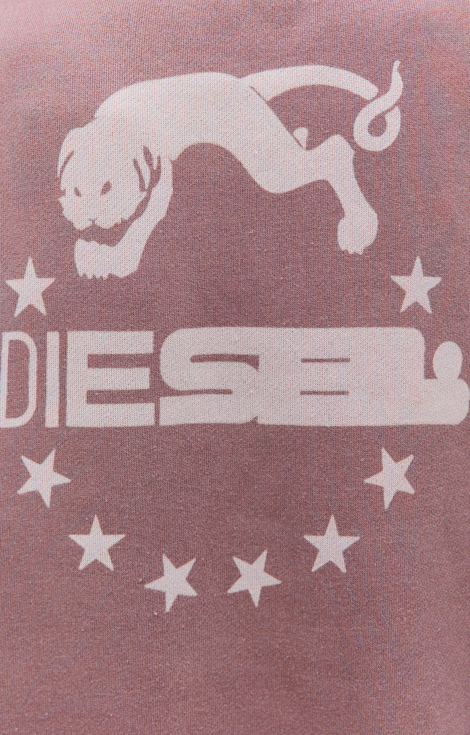 Diesel S-Macs sweatshirt with Diesel Panther logo