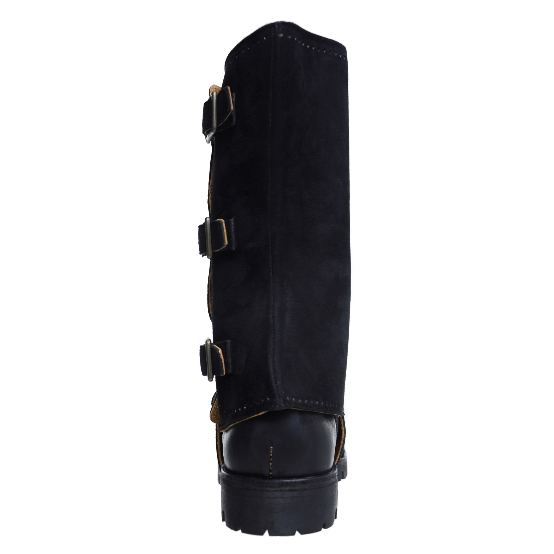 Ziggy Chen Leather boots with panels