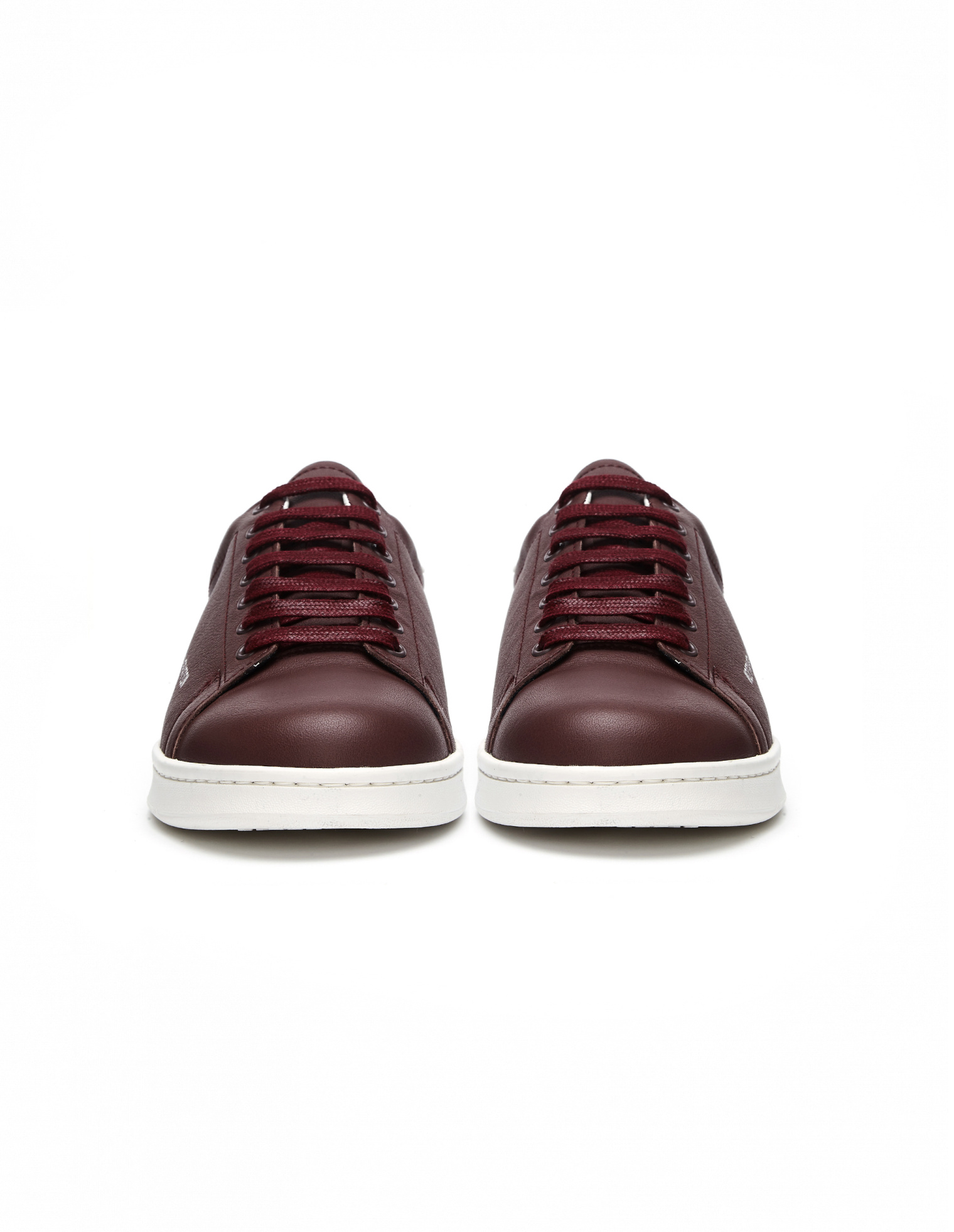 Undercover Brain Washed Generation Leather Burgundy Trainers