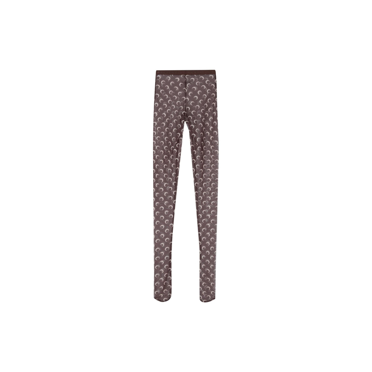 MARINE SERRE Moon Printed Mesh Tights
