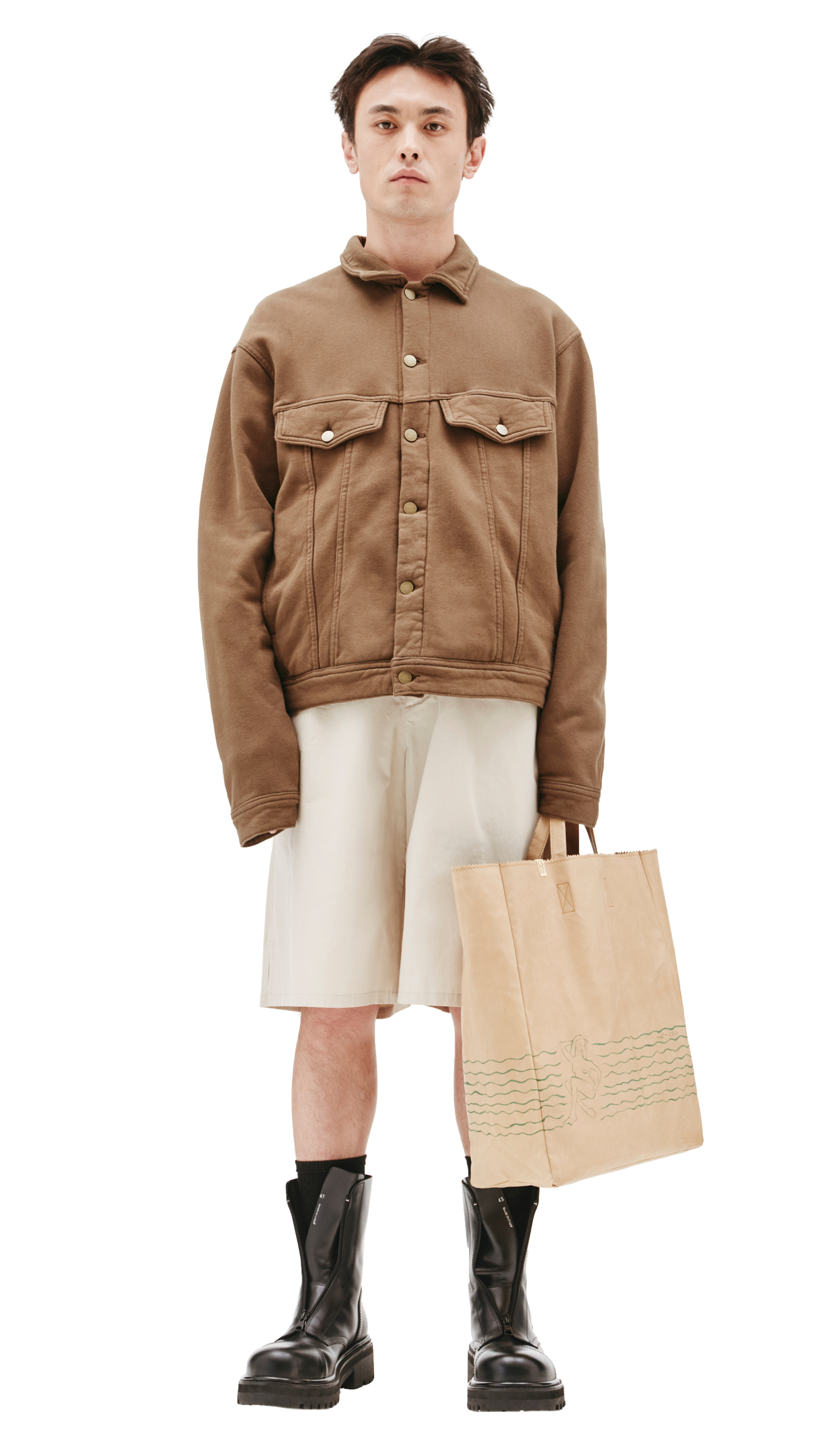 visvim Brown Shopper Bag