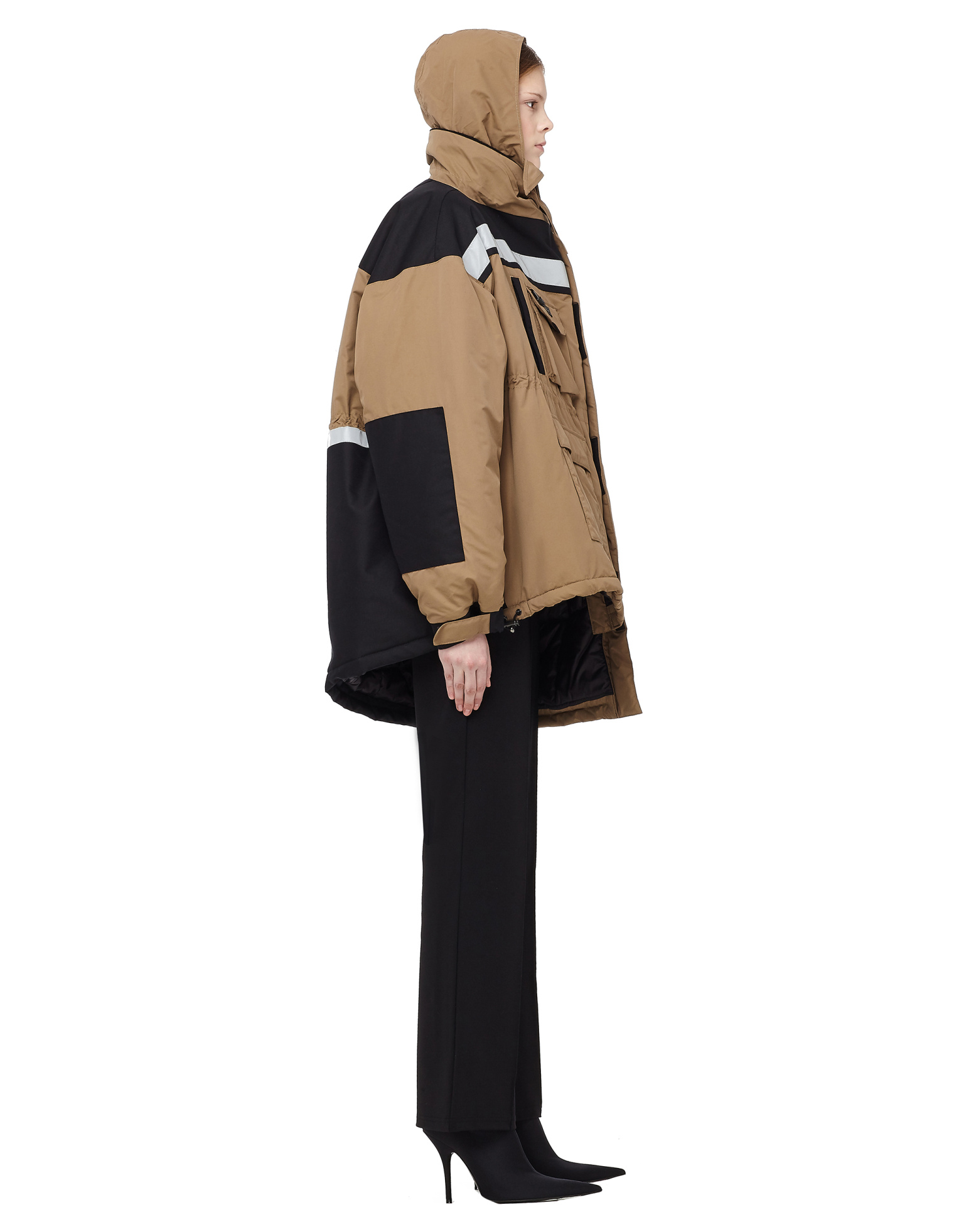 Balenciaga Теплая парка с асимметричной застежкой