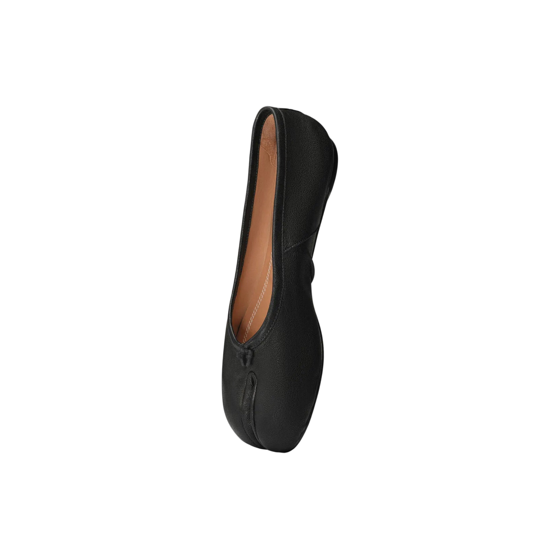 Maison Margiela Tabi New Ballerina In Soft Nappa Leather