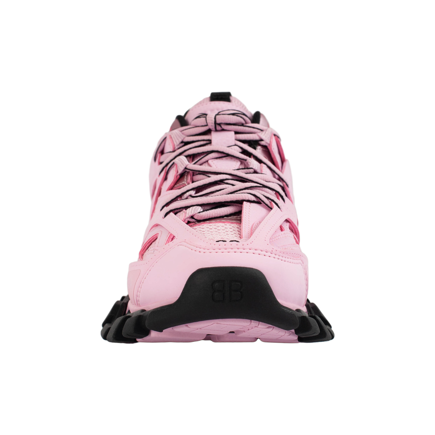 Balenciaga Pink & Black Track Sneaker