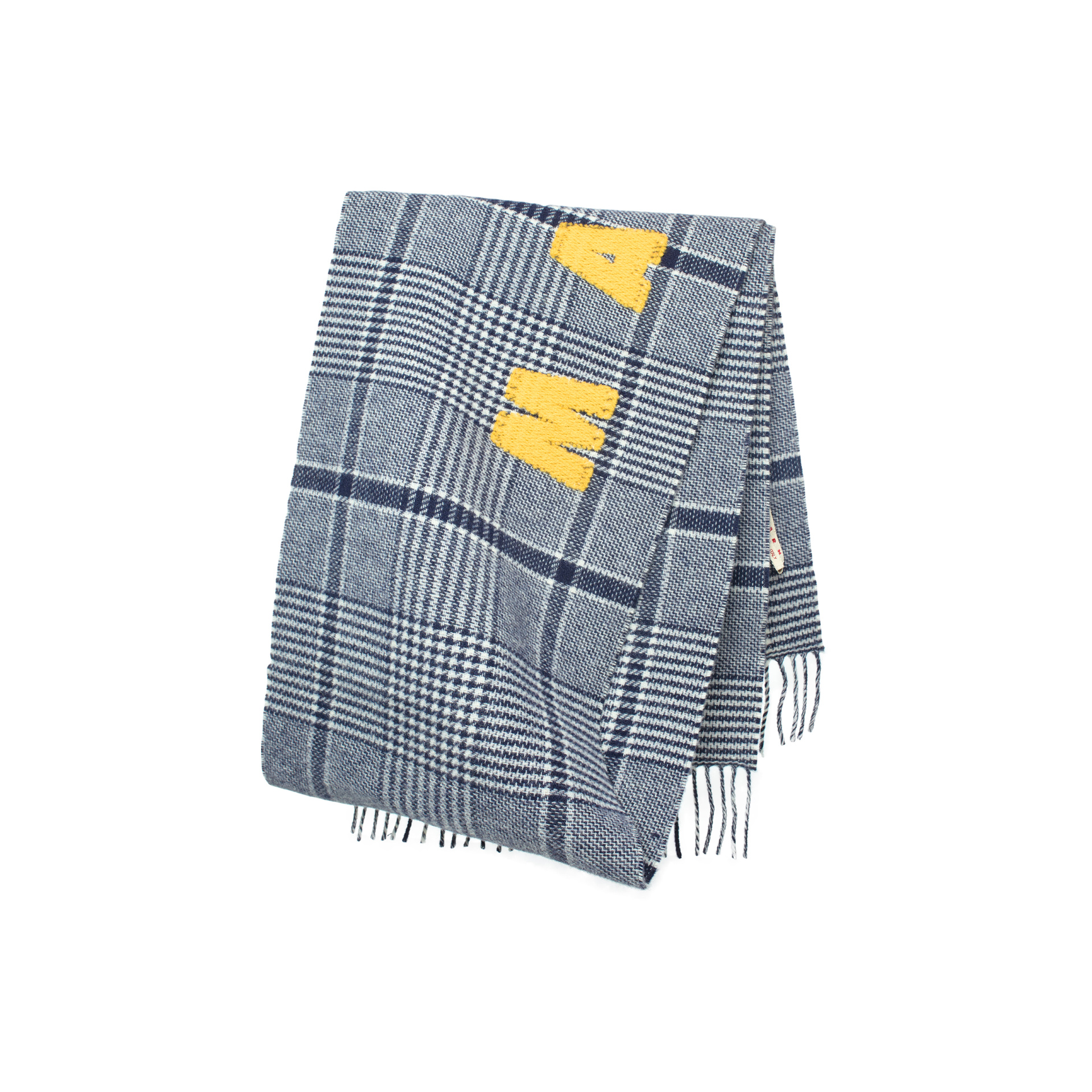 Marni Checked wool scarf