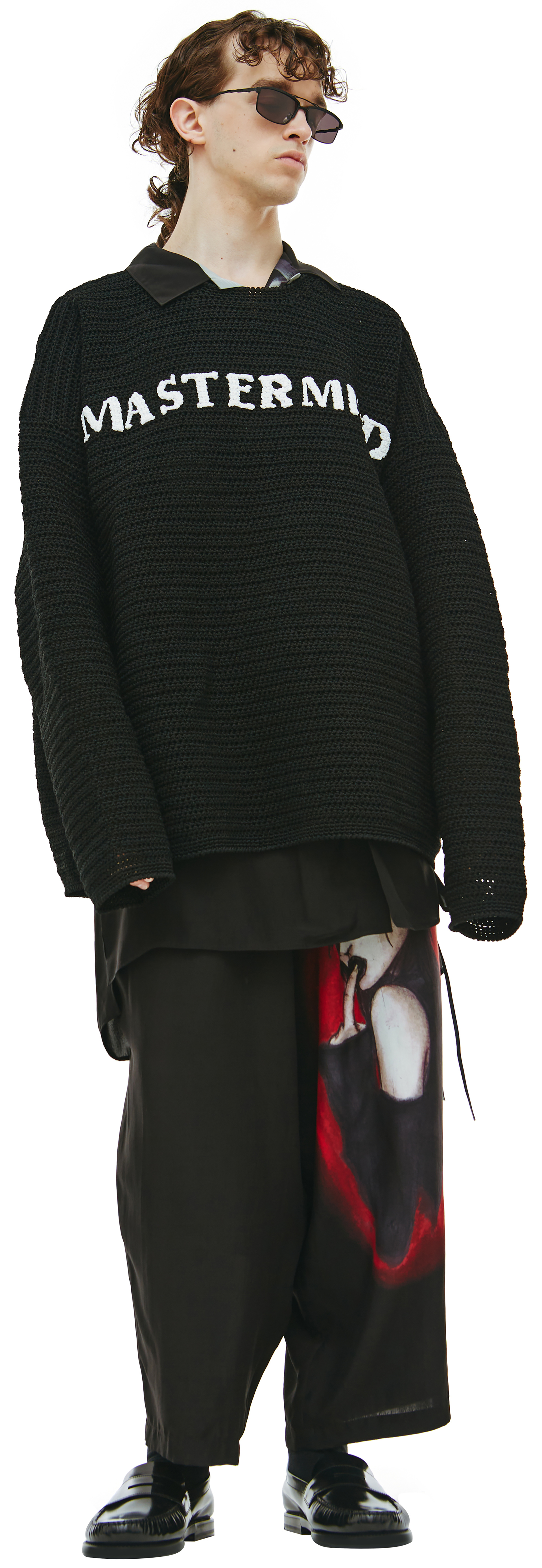 Mastermind WORLD Black Logo Sweater