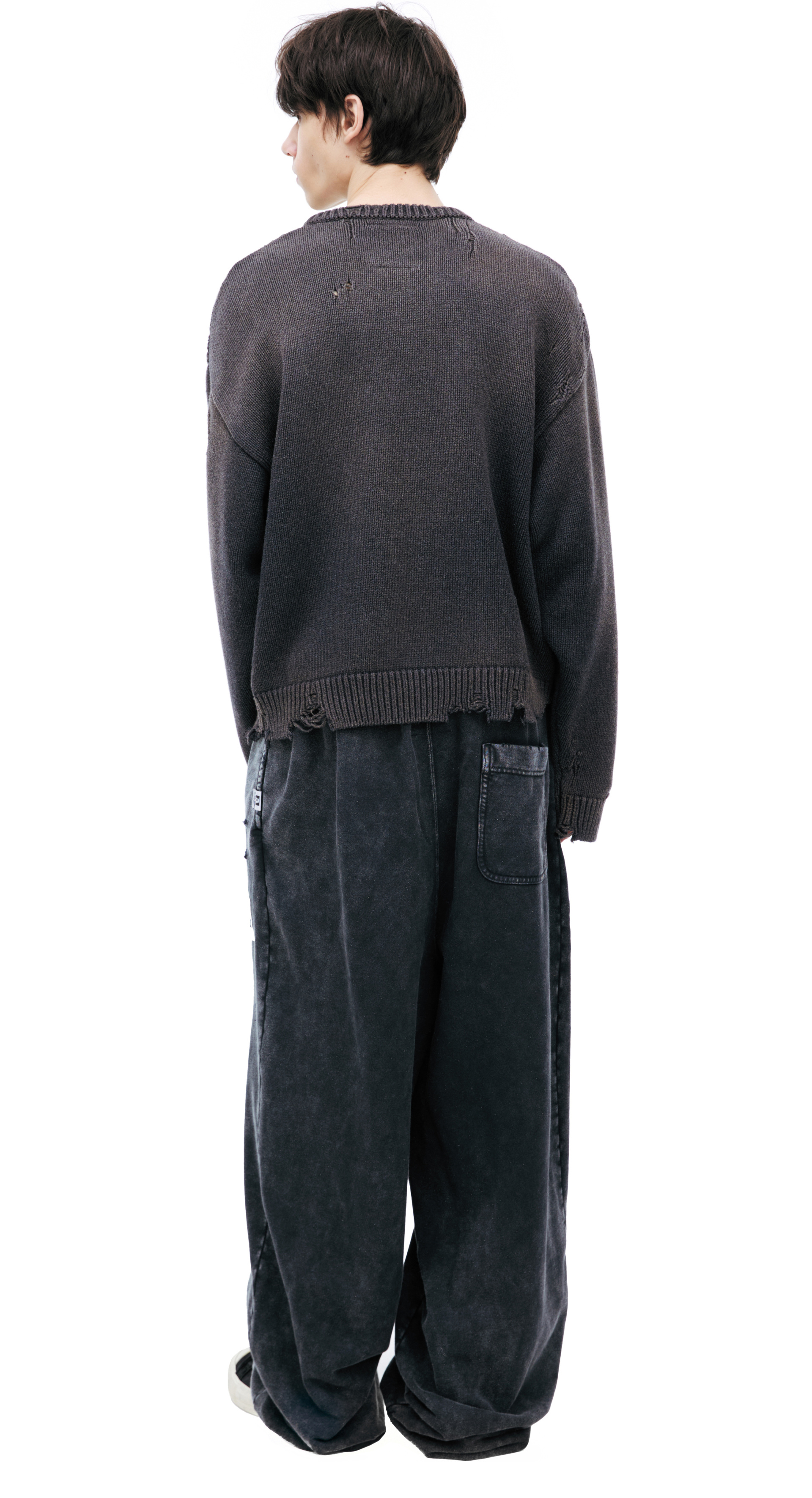 Maison Mihara Yasuhiro Embroidered print sweater