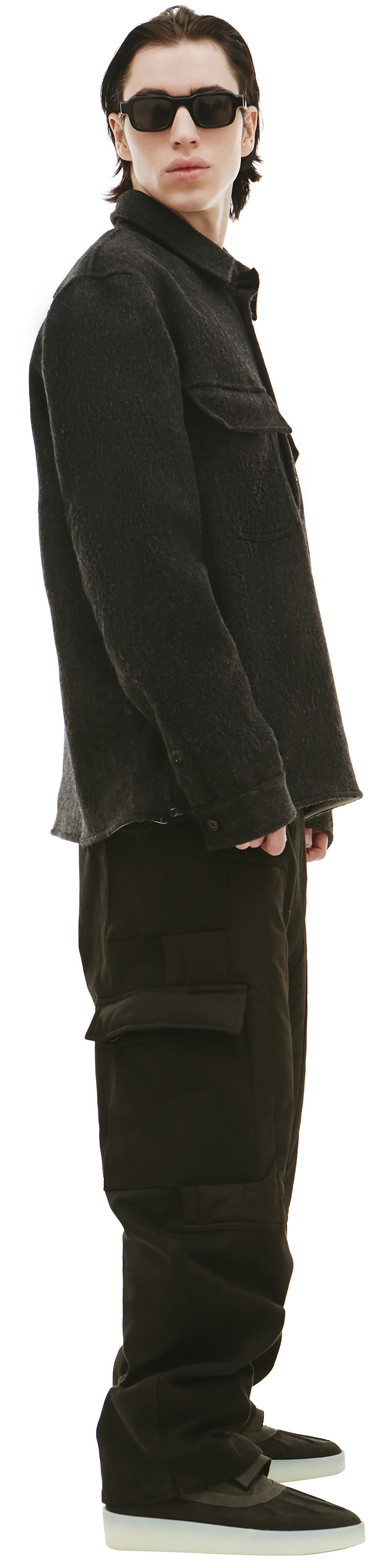 BTFL Wool shirt with pockets