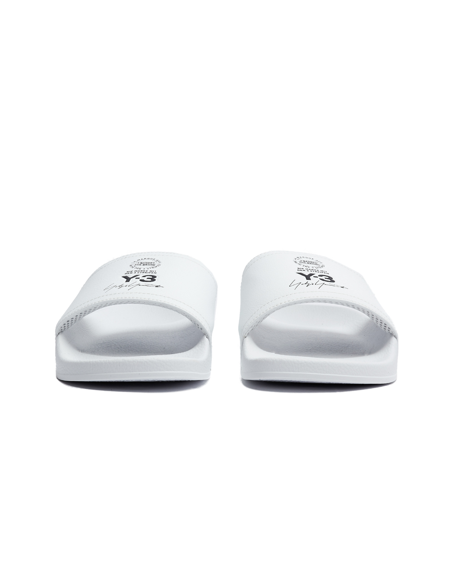 Y-3 Adilette Leather Slides