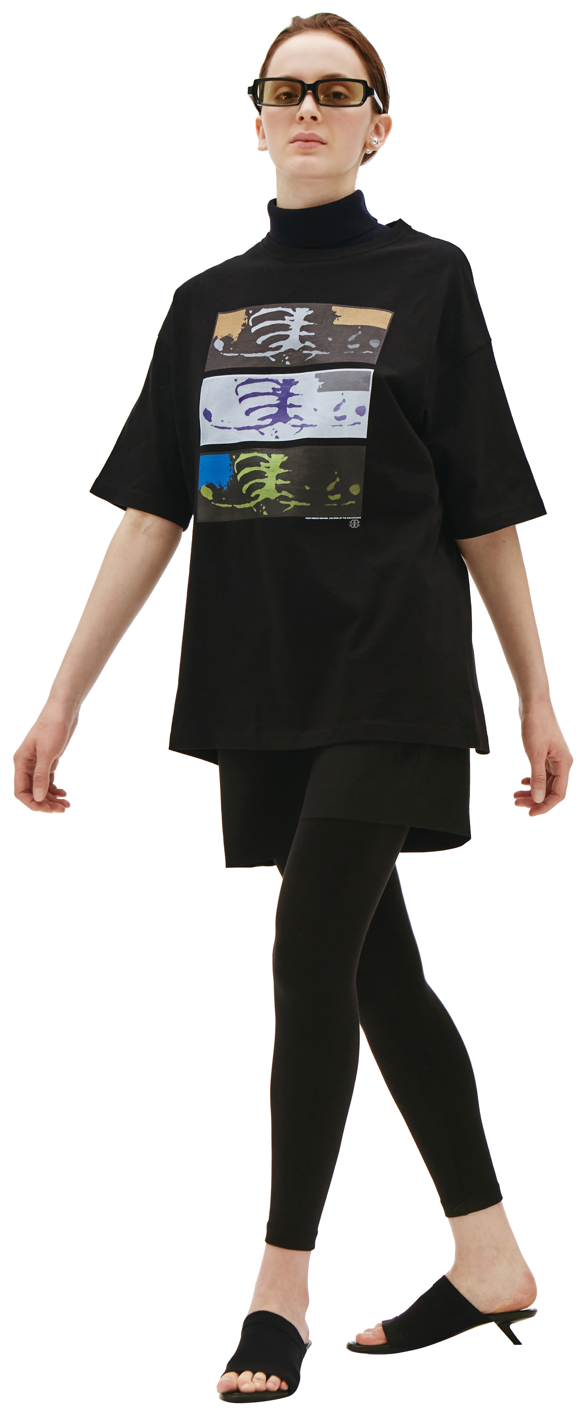 Children of the discordance Printed cotton T-shirt