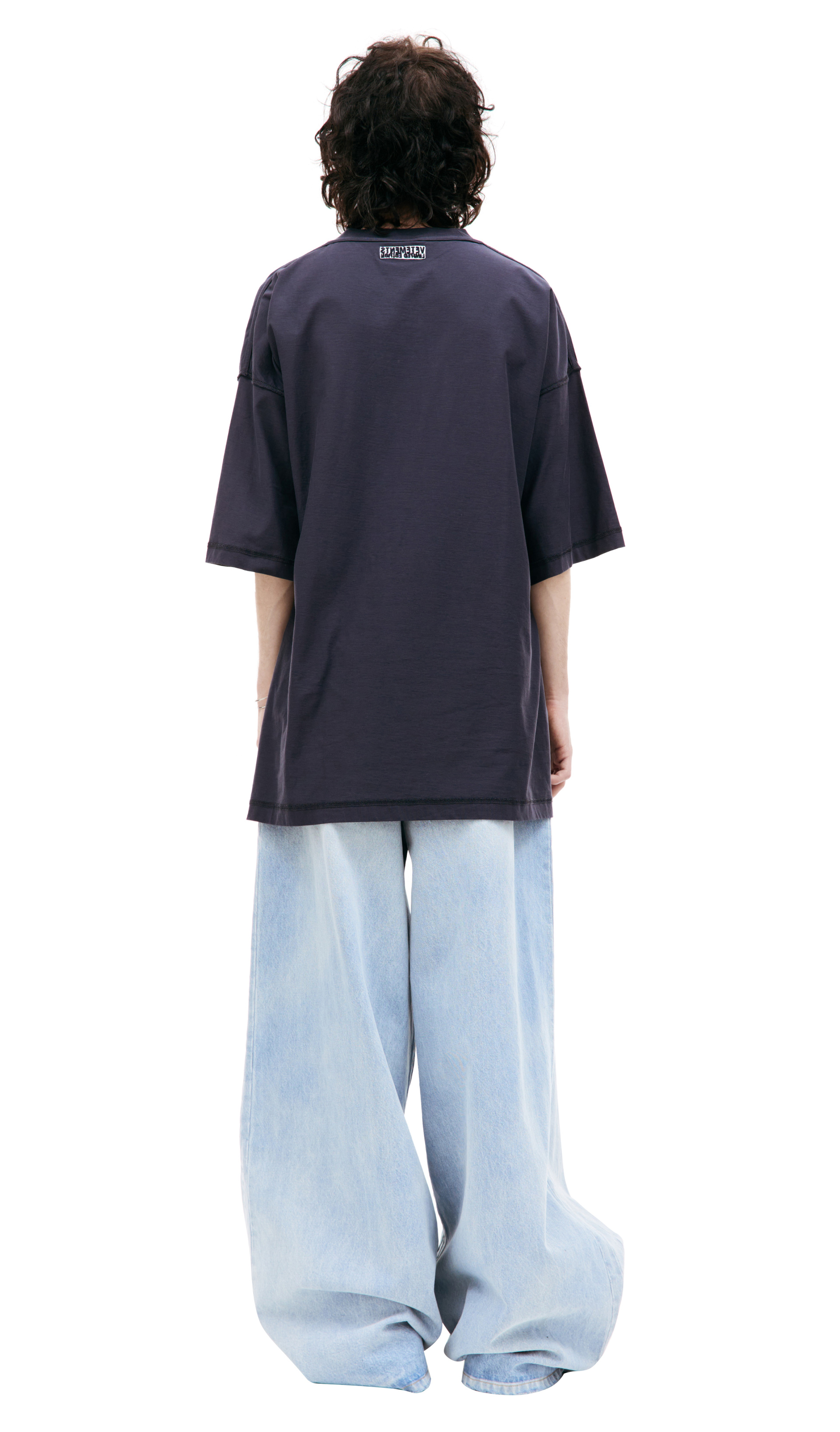 VETEMENTS Oversized inside-out t-shirt