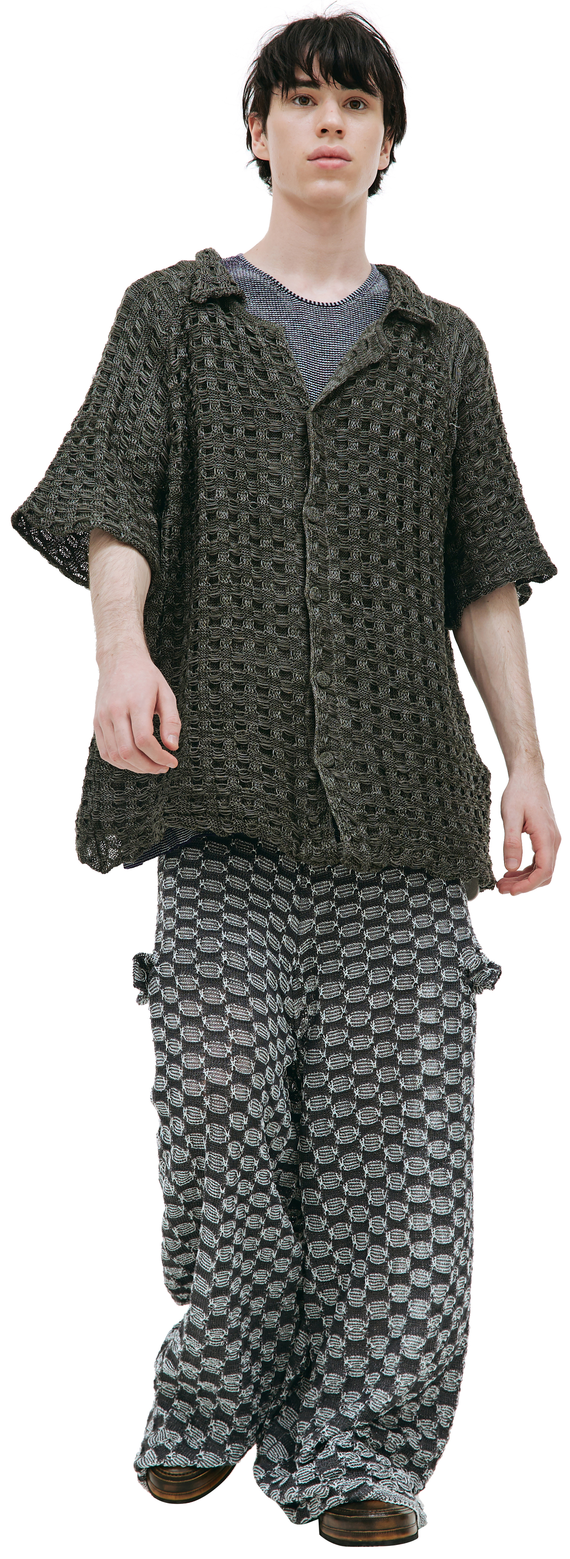 Isa Boulder Knit short sleeve shirt