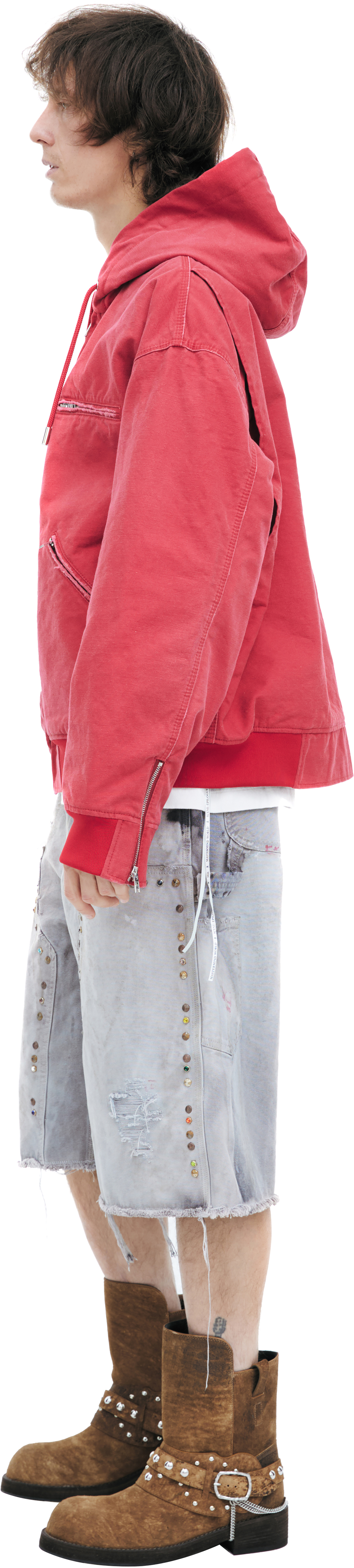 Mastermind WORLD Insulated jacket with embroidery on the hood