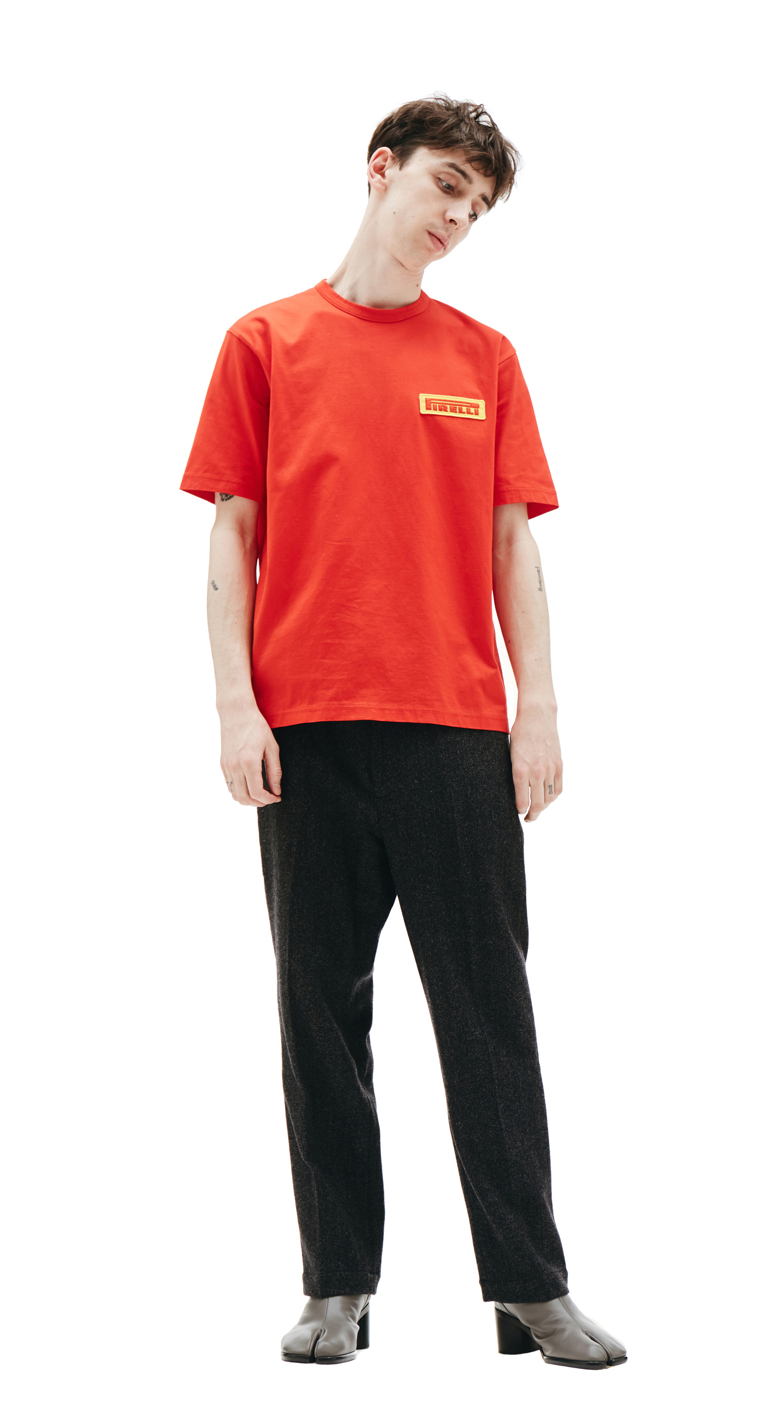 Junya Watanabe Red Pirelli T-shirt