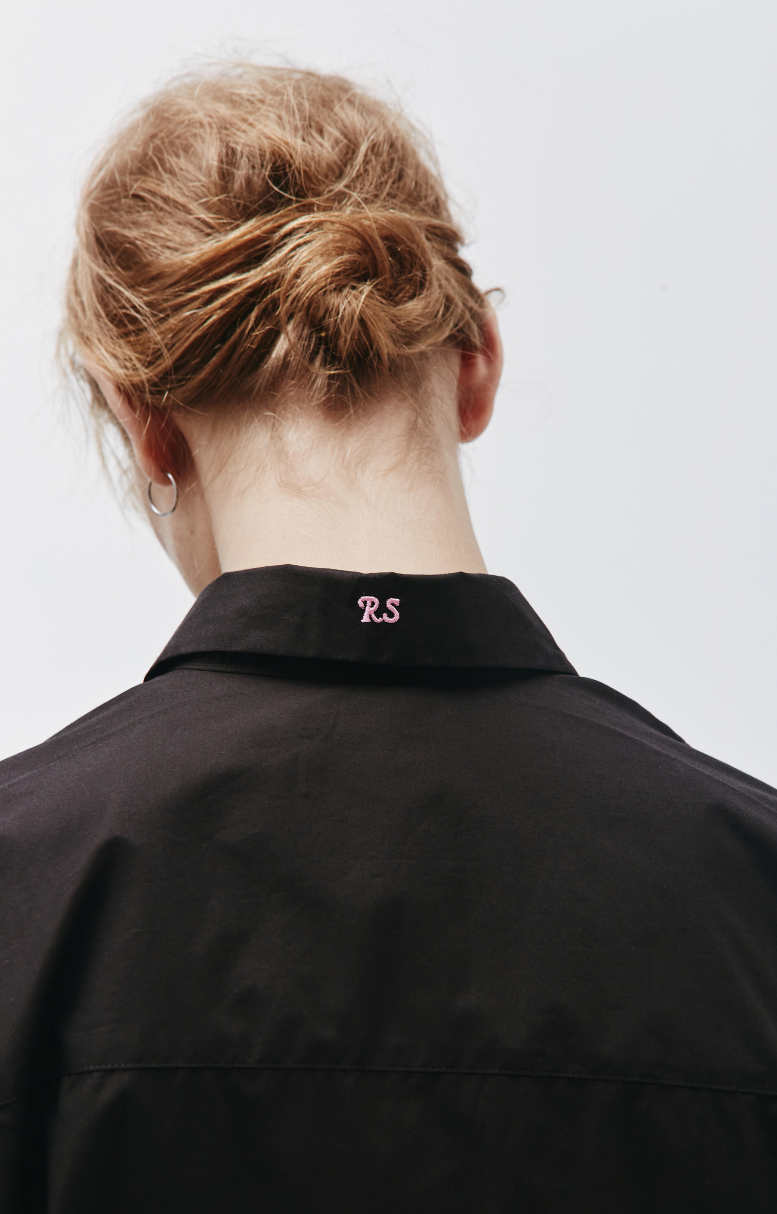 Raf Simons Black Oversize Synchronicity Shirt