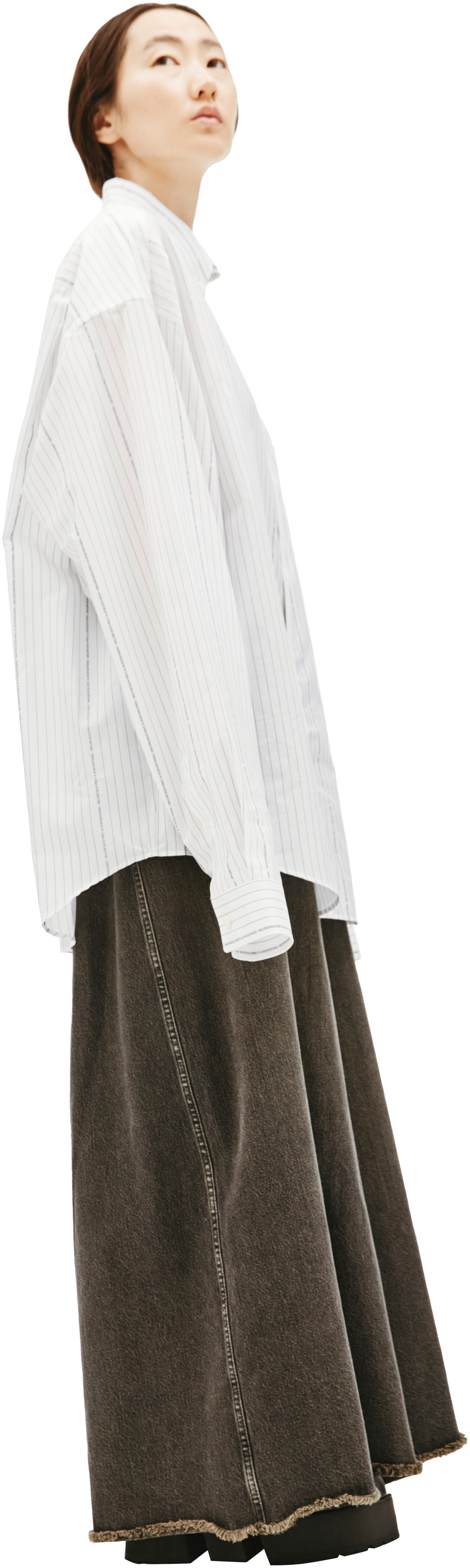 Balenciaga Oversize Striped Shirt