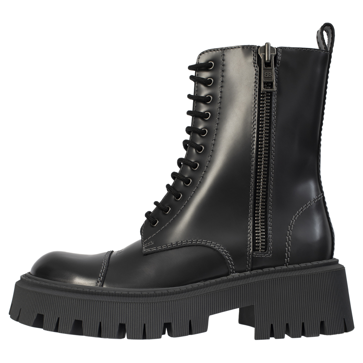 Buy Balenciaga men grey tractor 20mm lace up boots for 1 265 online on SV77 617420 WA8E9 1568