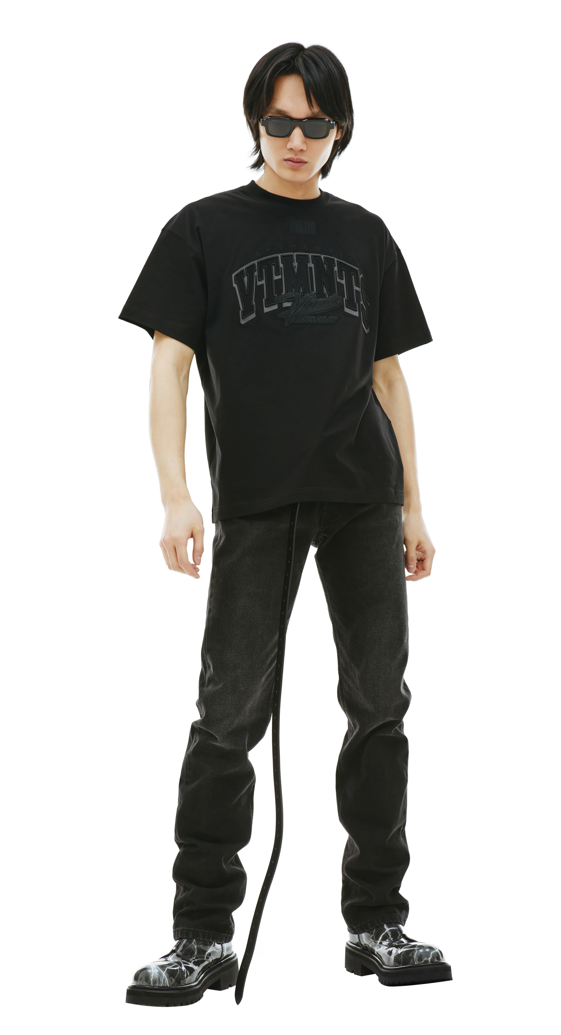 VETEMENTS Leather long belt