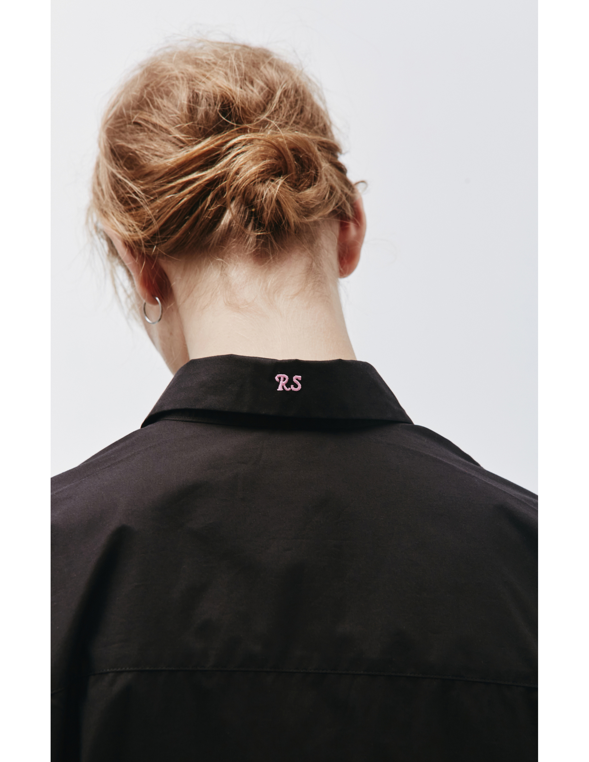 Raf Simons Black Oversize Synchronicity Shirt