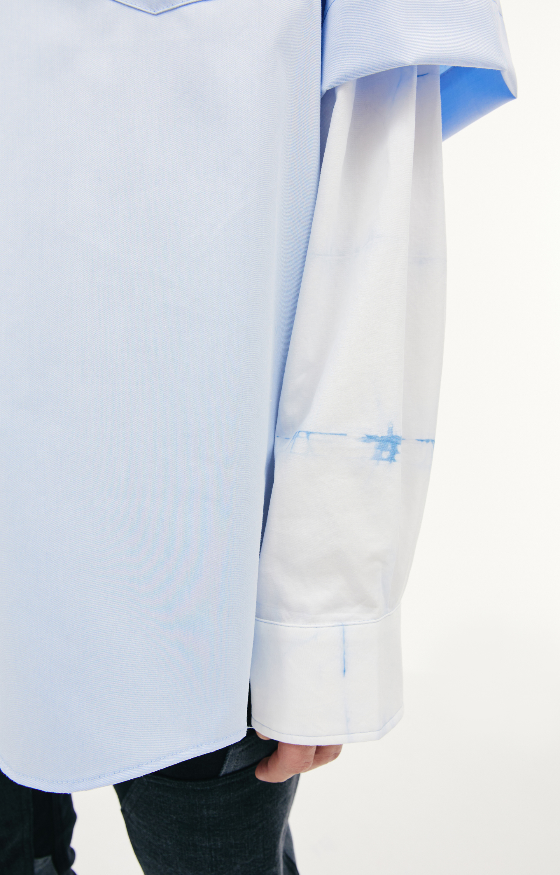 Nahmias Tie dye long sleeves shirt