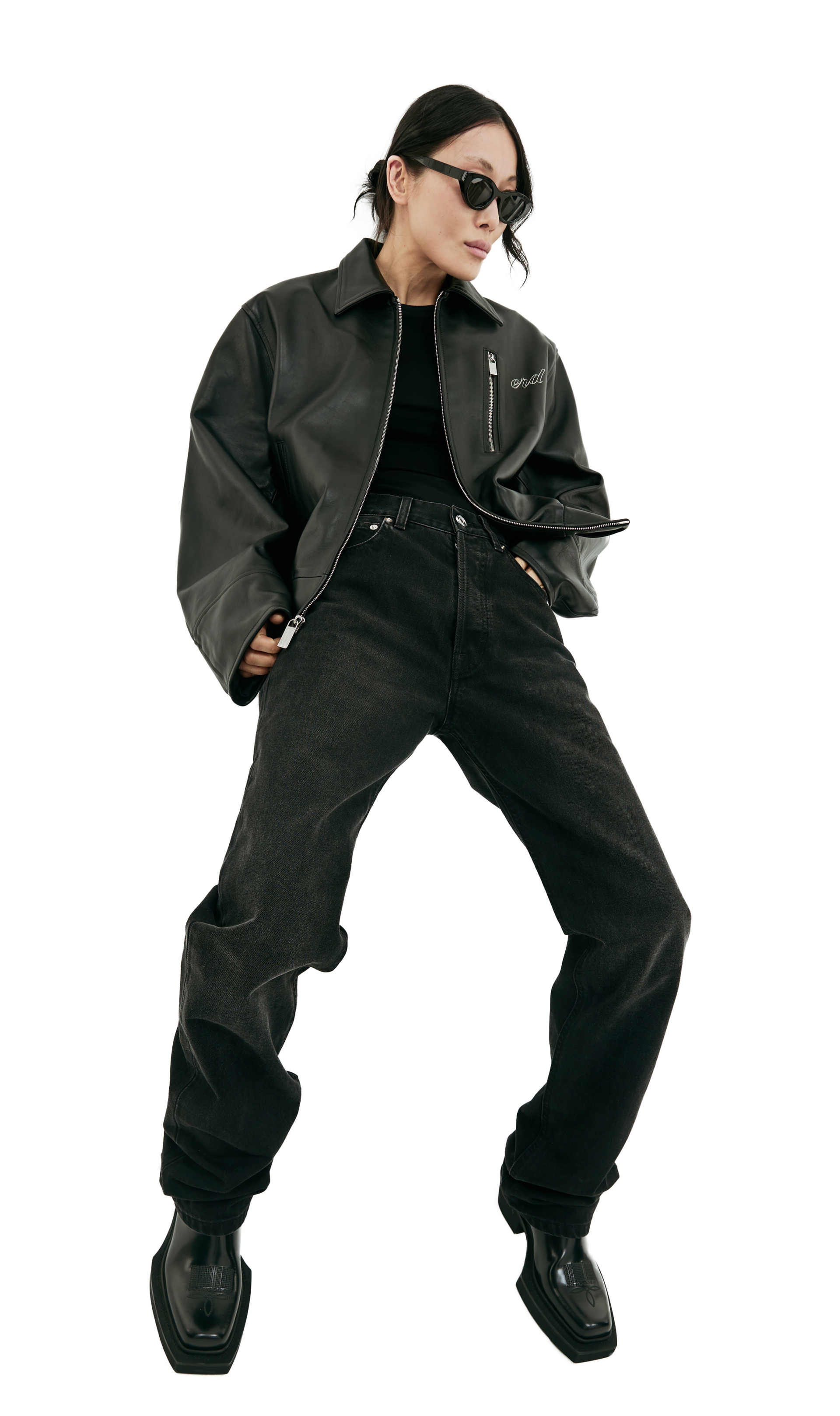 Enfants Riches Déprimés Embroidery zip jacket