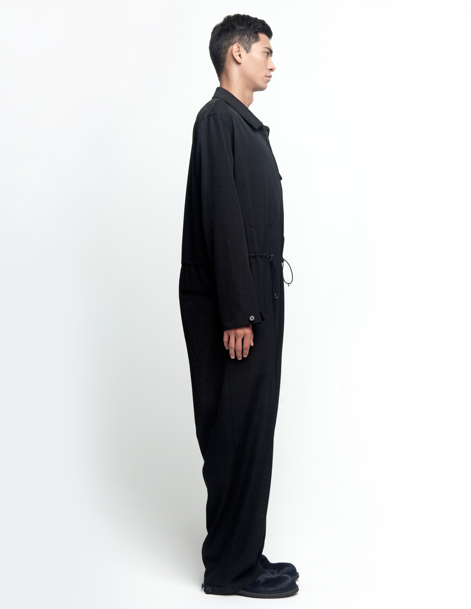 Yohji Yamamoto Zipper jumpsuit