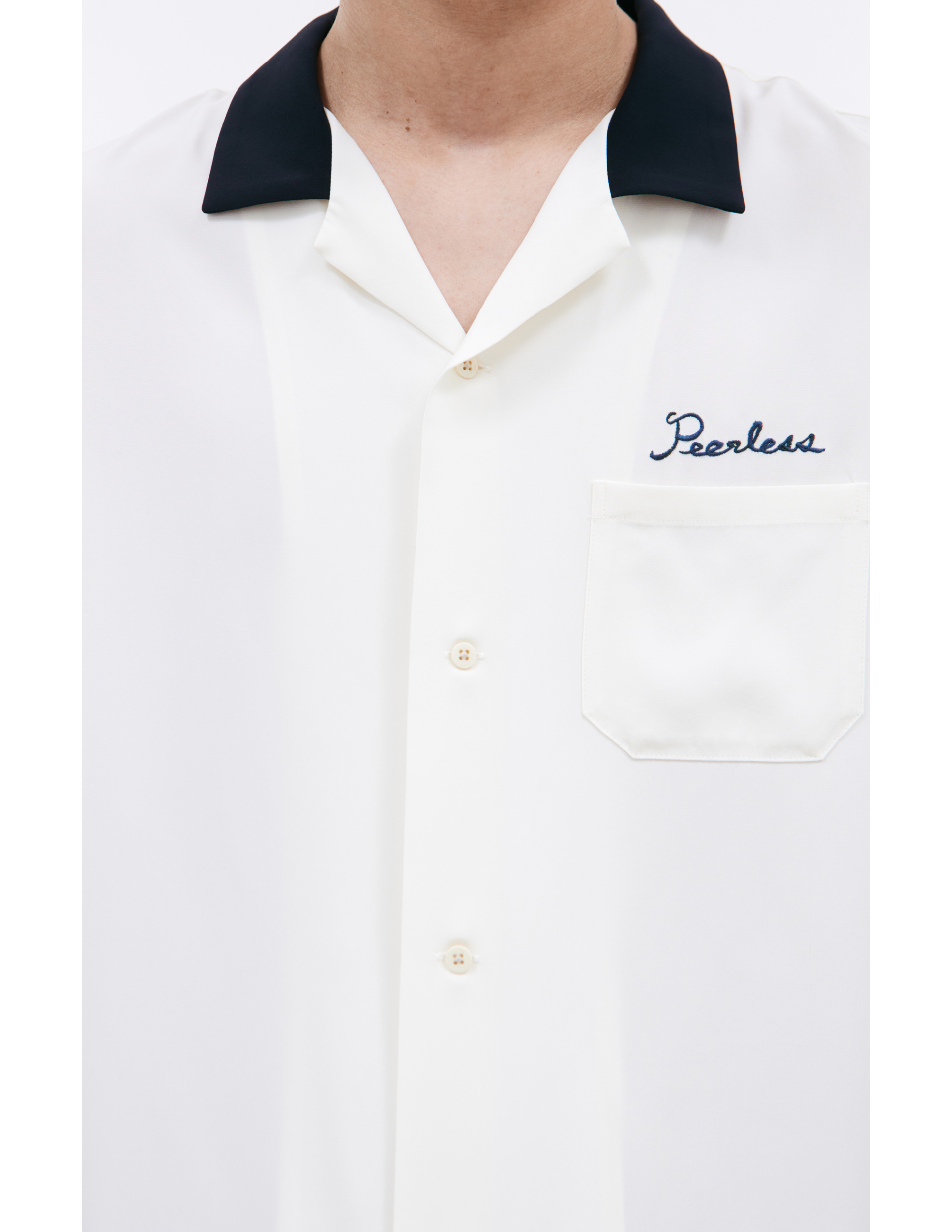 visvim Embroidered silk shirt