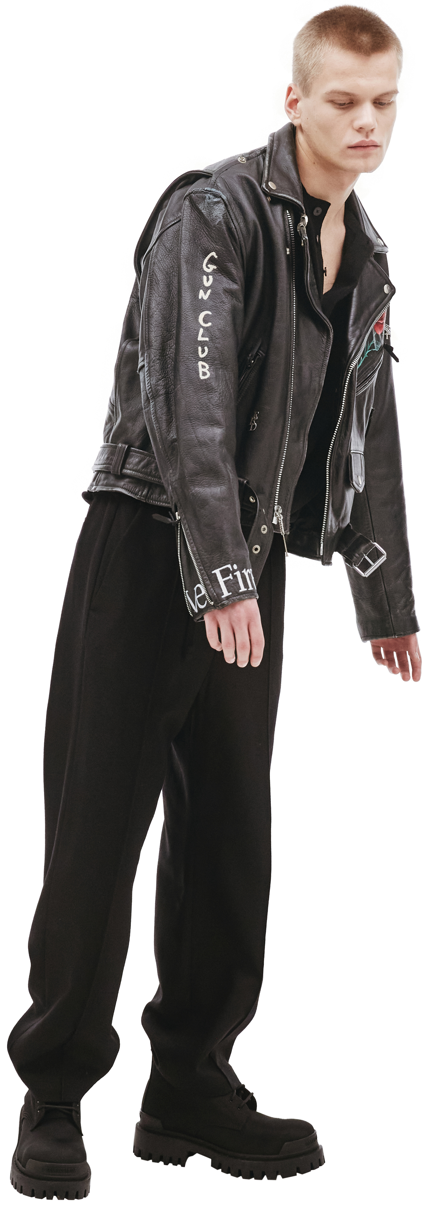 Enfants Riches Déprimés ERD X SVMOSCOW Leather Jacket