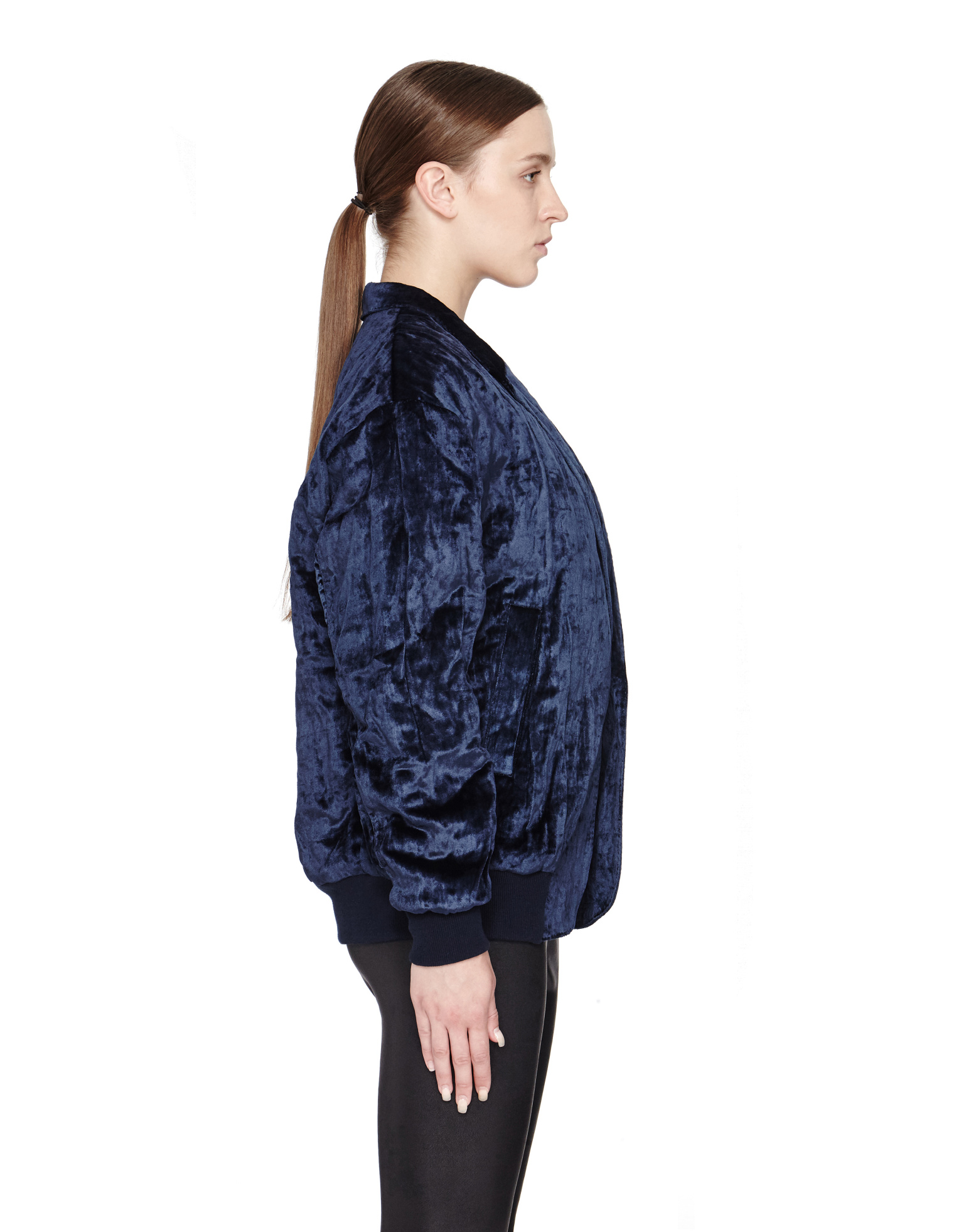 A.F.Vandevorst Velvet bomber jacket
