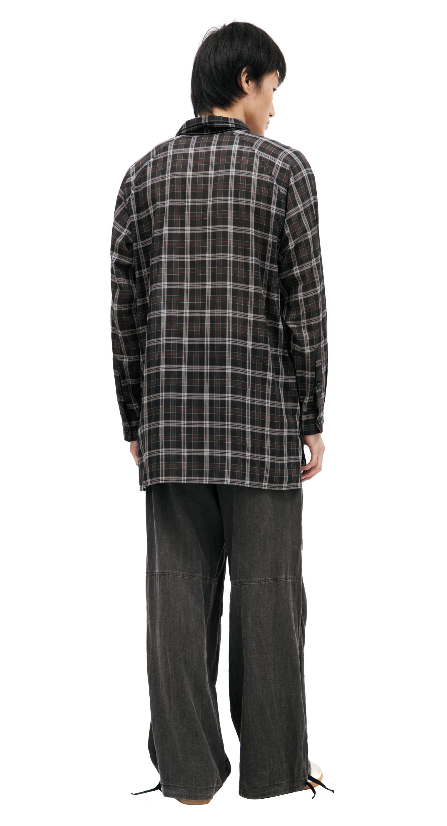 Yohji Yamamoto Check Shirt
