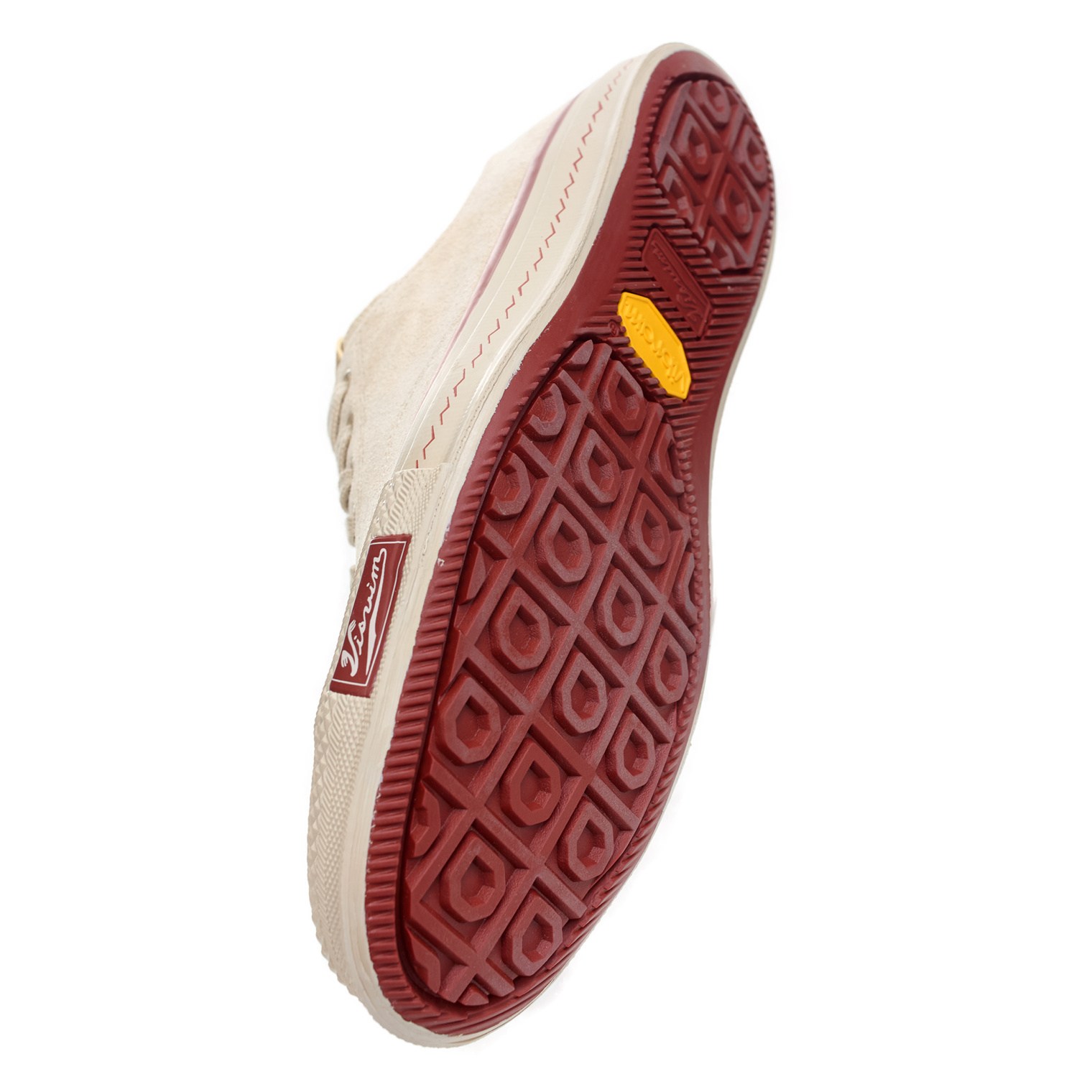 Buy visvim men beige skagway lo suede sneakers for $935 online on