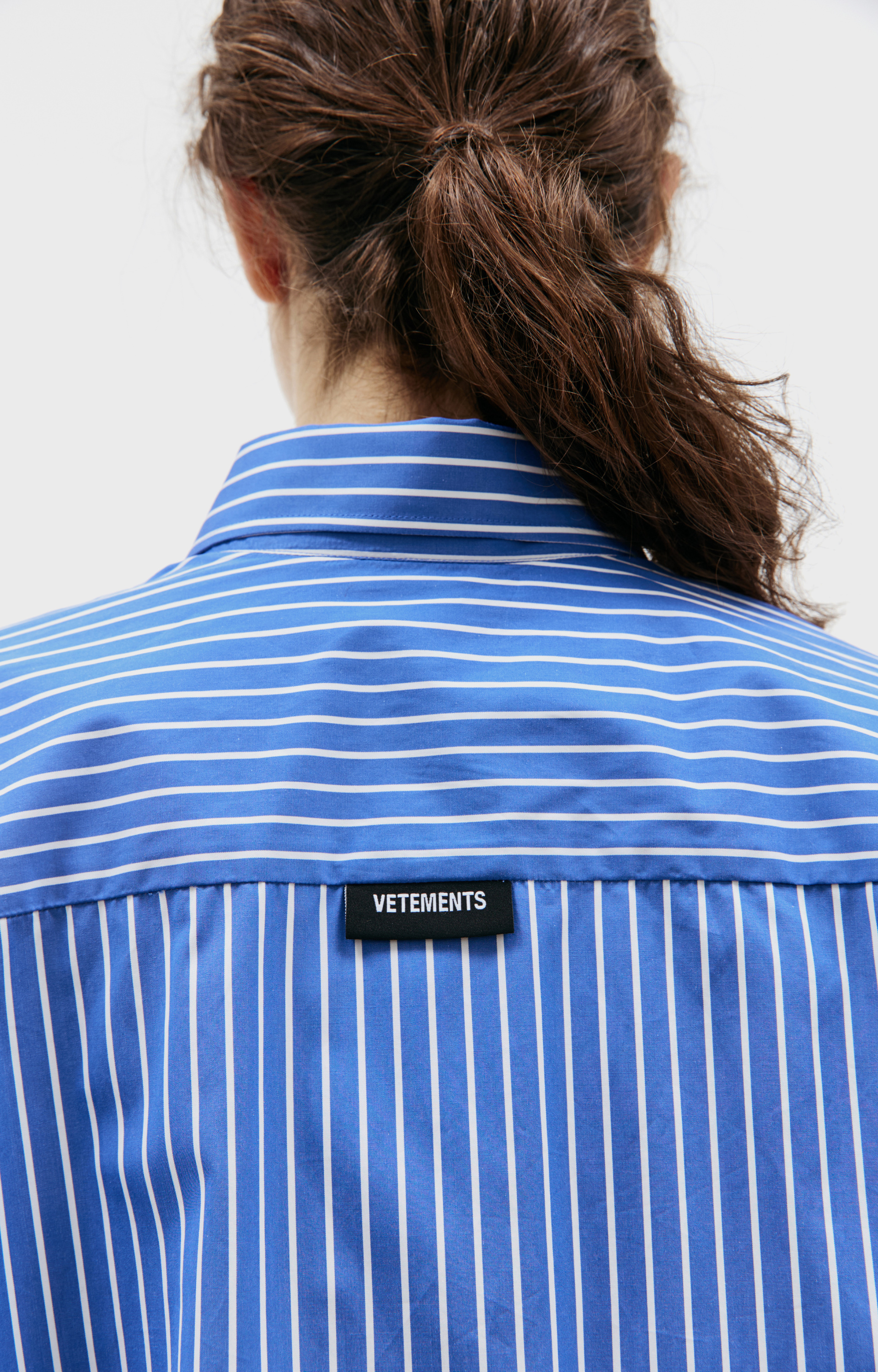 VETEMENTS Oversize striped shirt