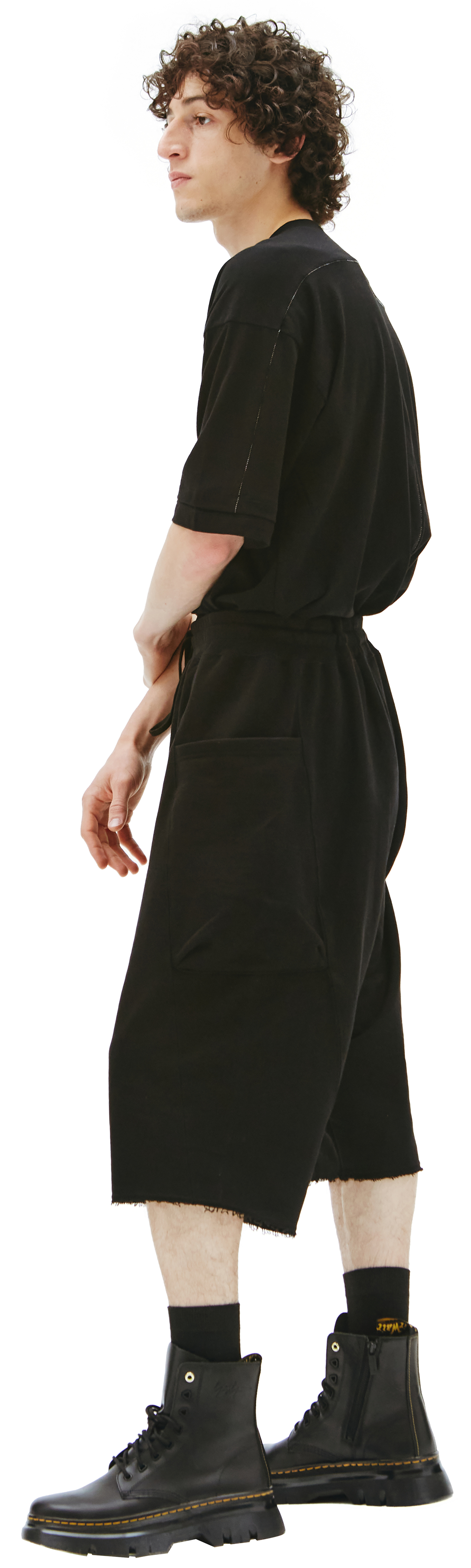 The Viridi-Anne Dropped inseam shorts