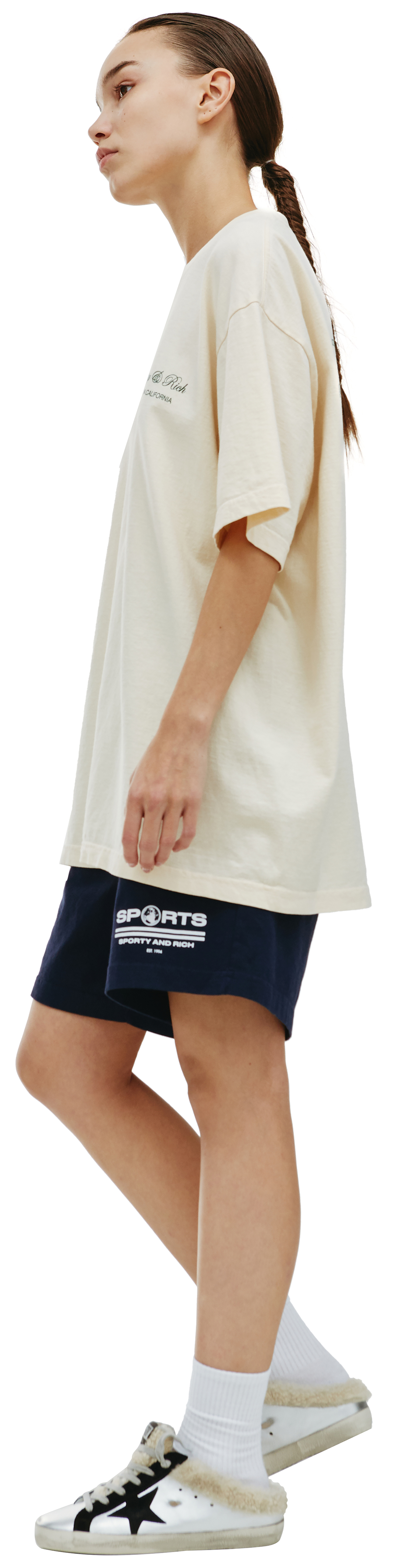 SPORTY & RICH Script t-shirt