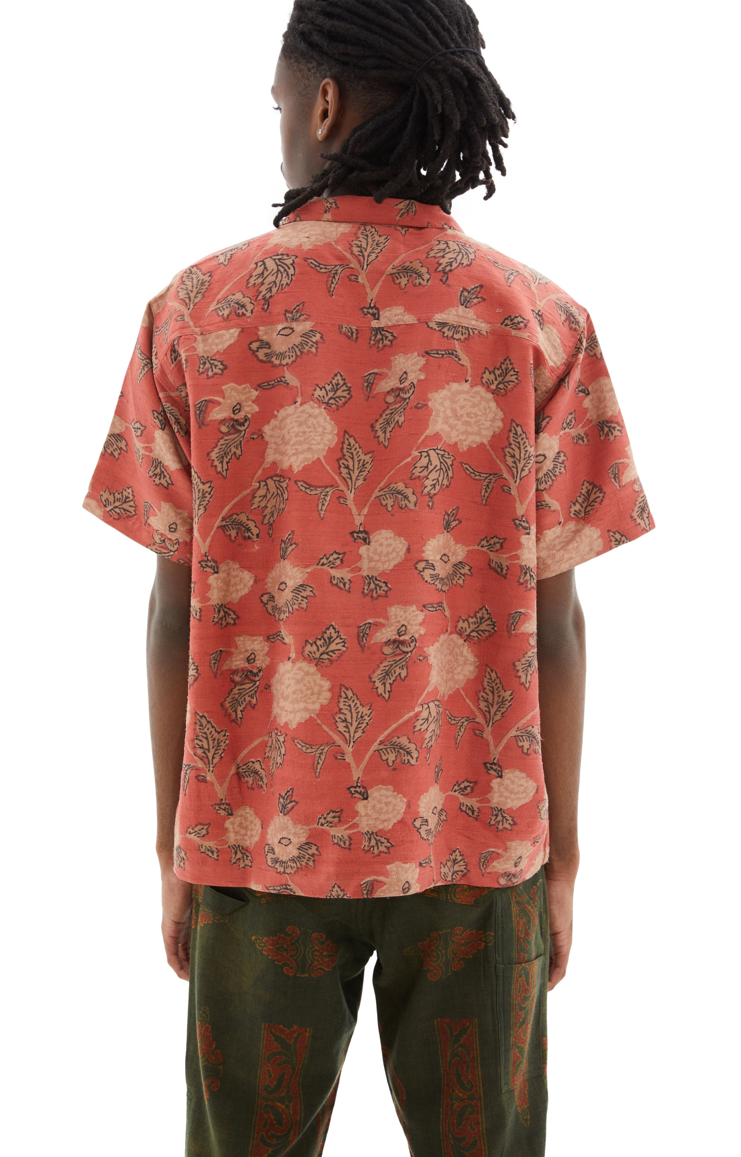 KARTIK Research Floral Printed Camp S/S Shirt