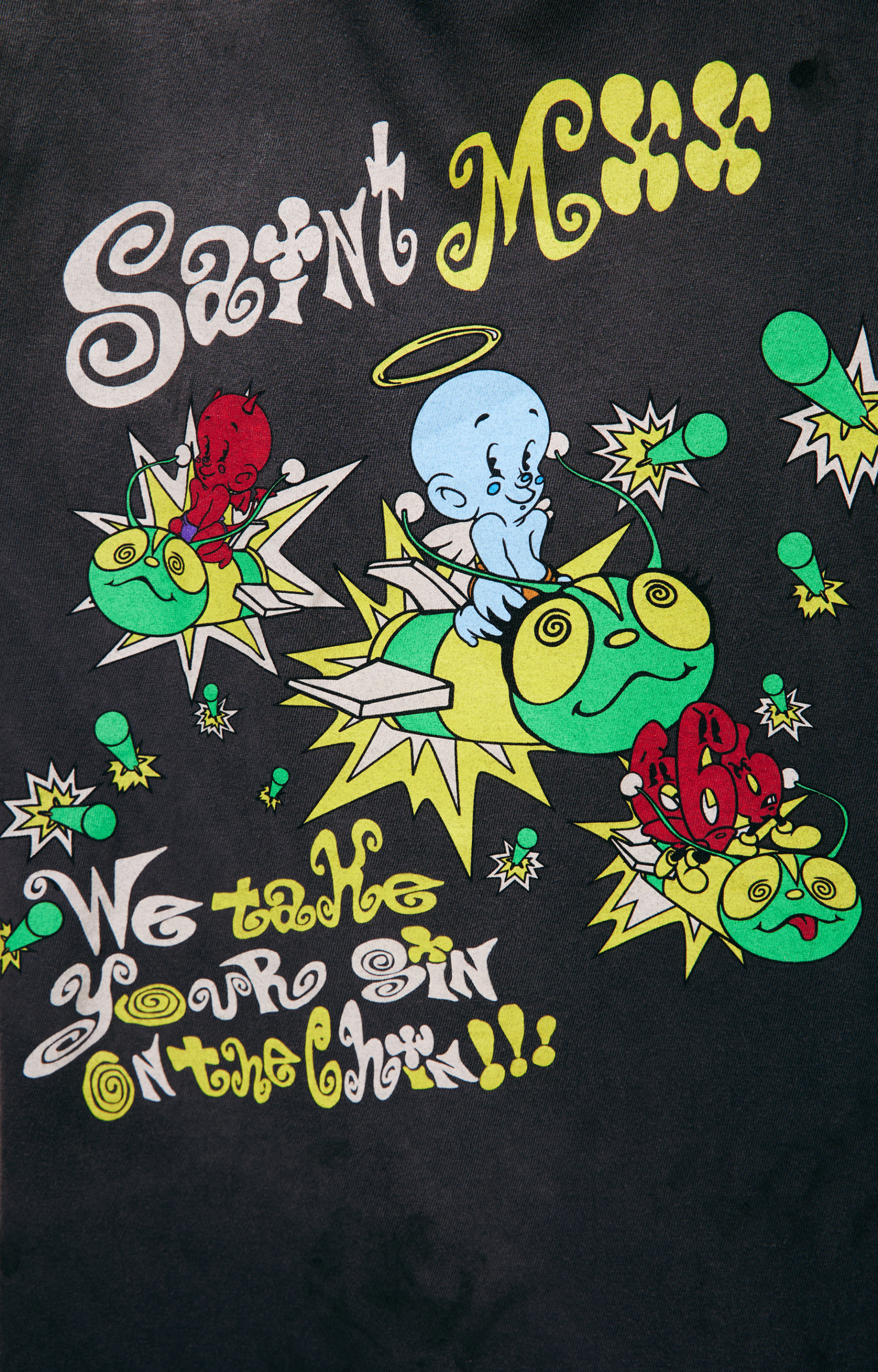 Saint Mxxxxxx Cotton print t-shirt