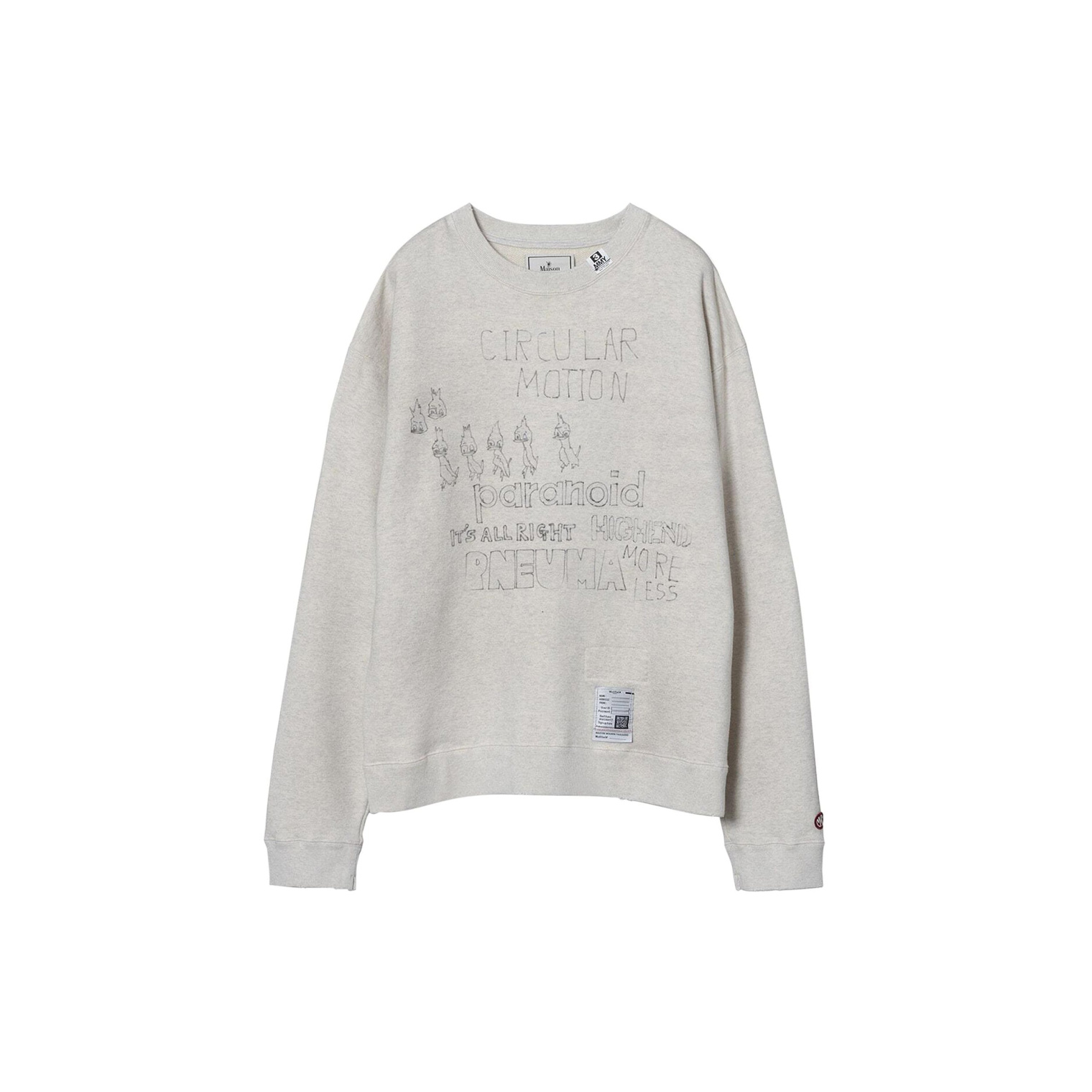 Maison Mihara Yasuhiro Distressed Pullover