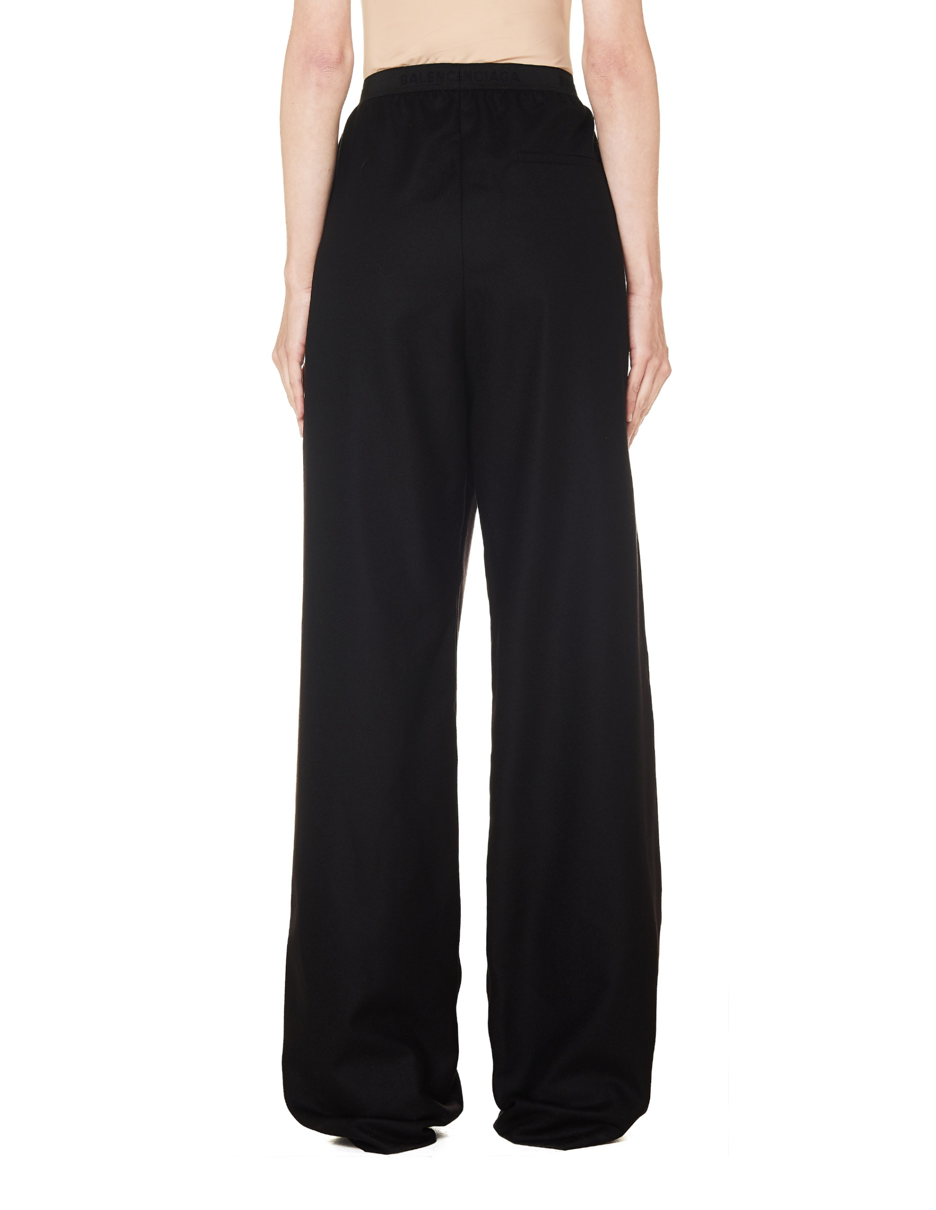 Balenciaga Black Cashmere Trousers