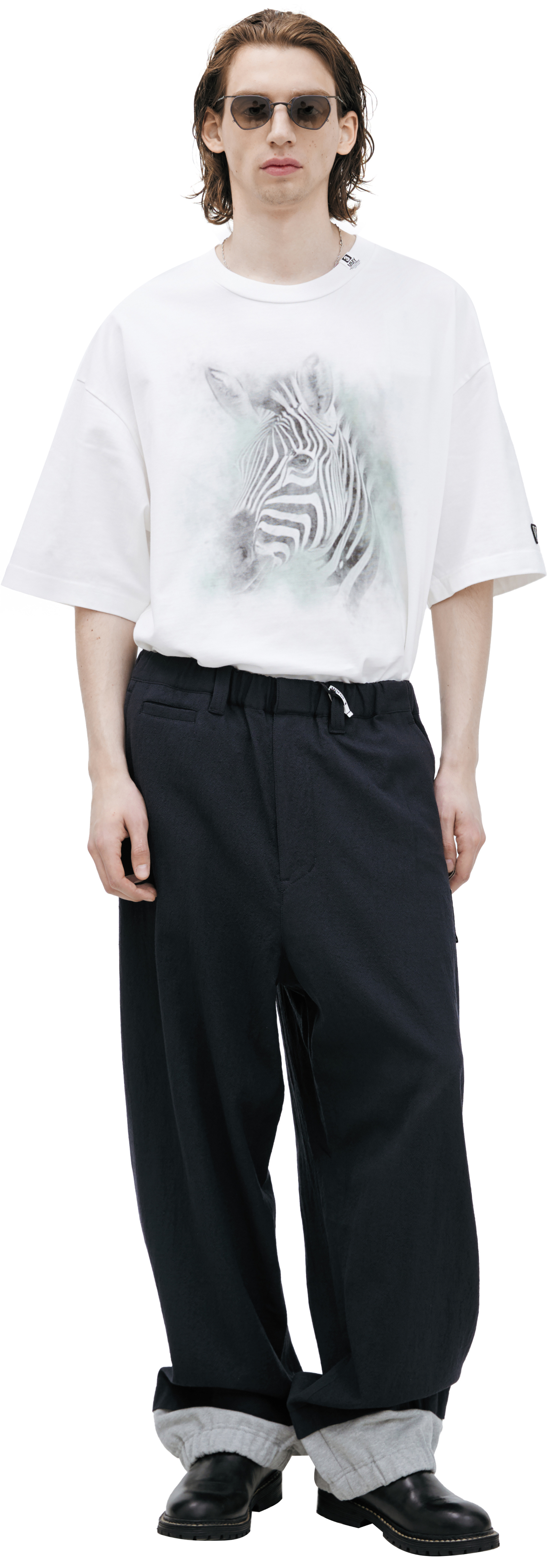 Maison Mihara Yasuhiro Pants with contrasting lining