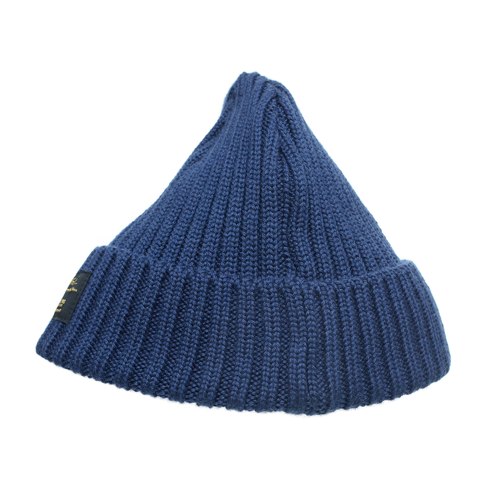 Undercover Blue wool beanie