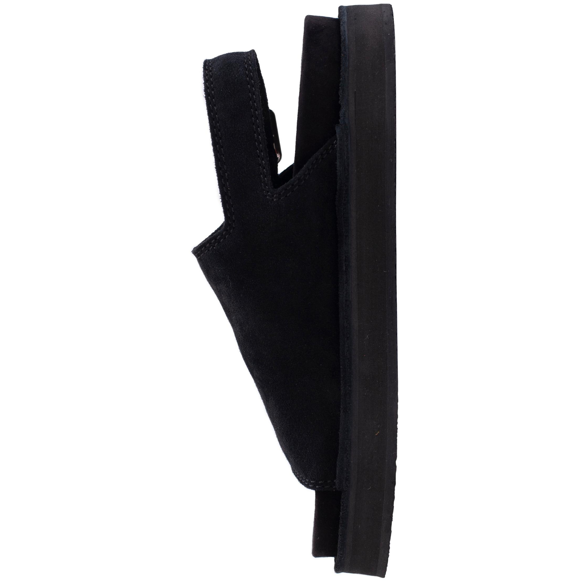 Jil Sander Black Suede Sandals