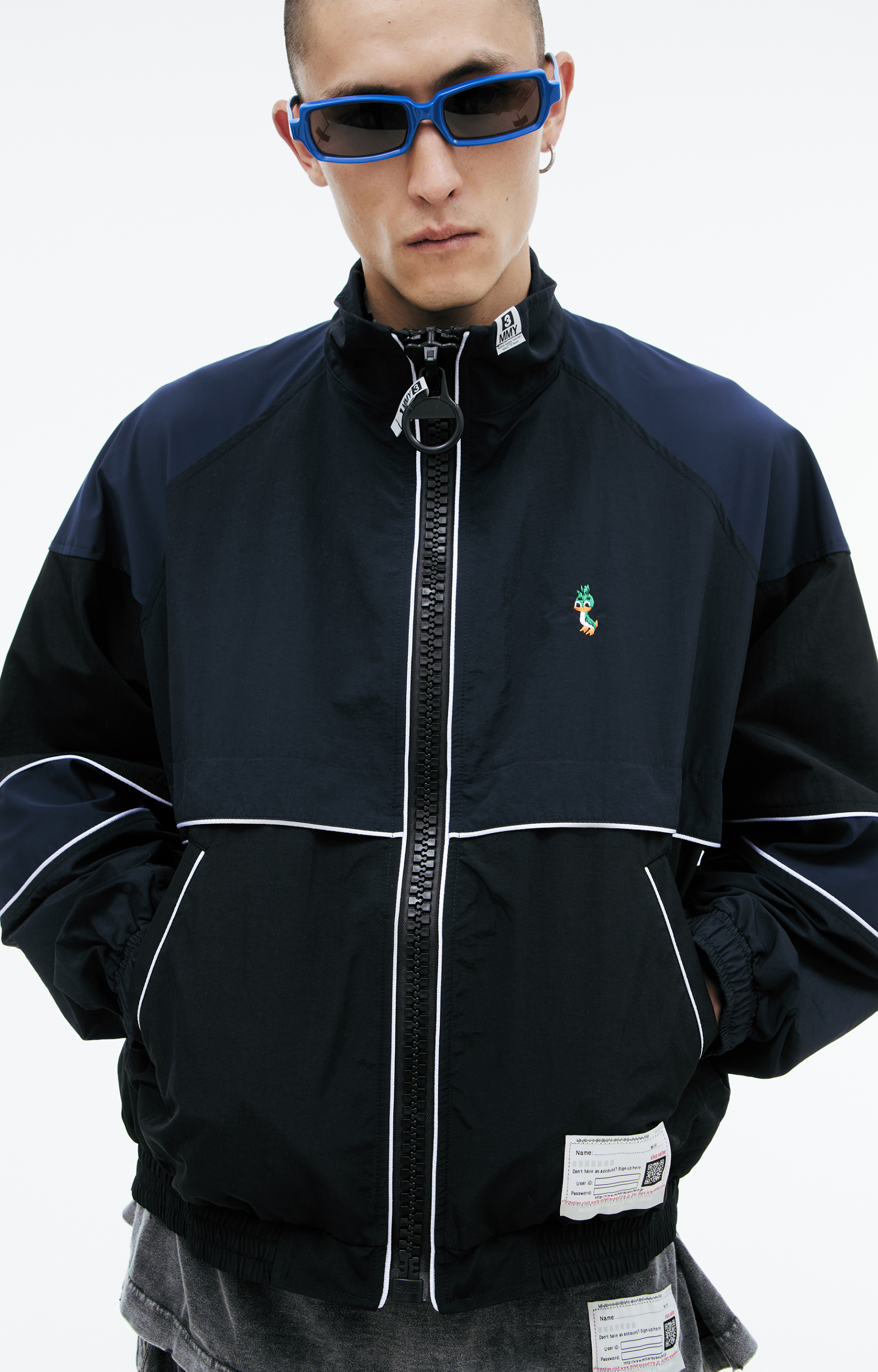 Maison Mihara Yasuhiro Jacket with contrasting seams